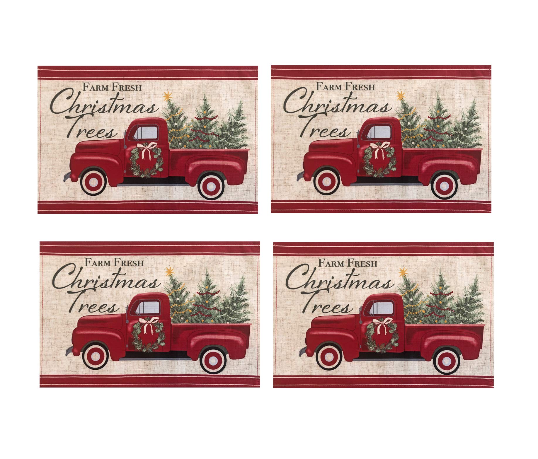 Newbridge Pine Hill Truck Fabric Placemats