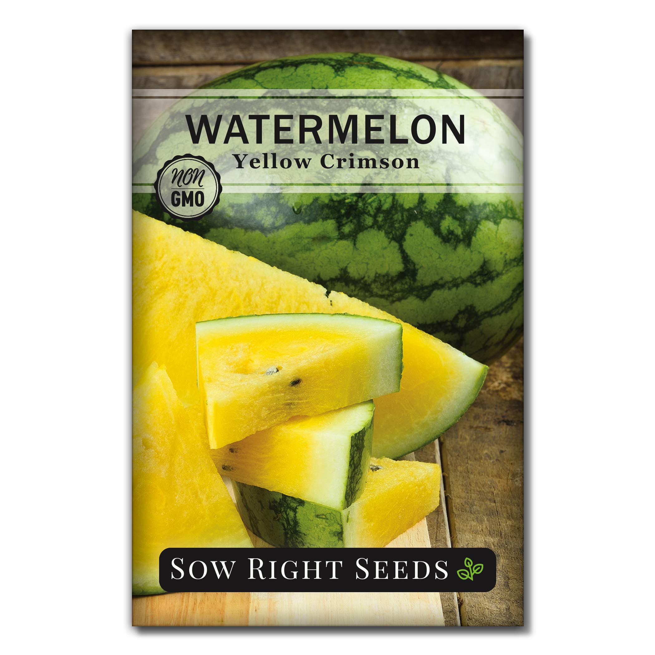 Sow Right Yellow Crimson Sweet Watermelon Seeds