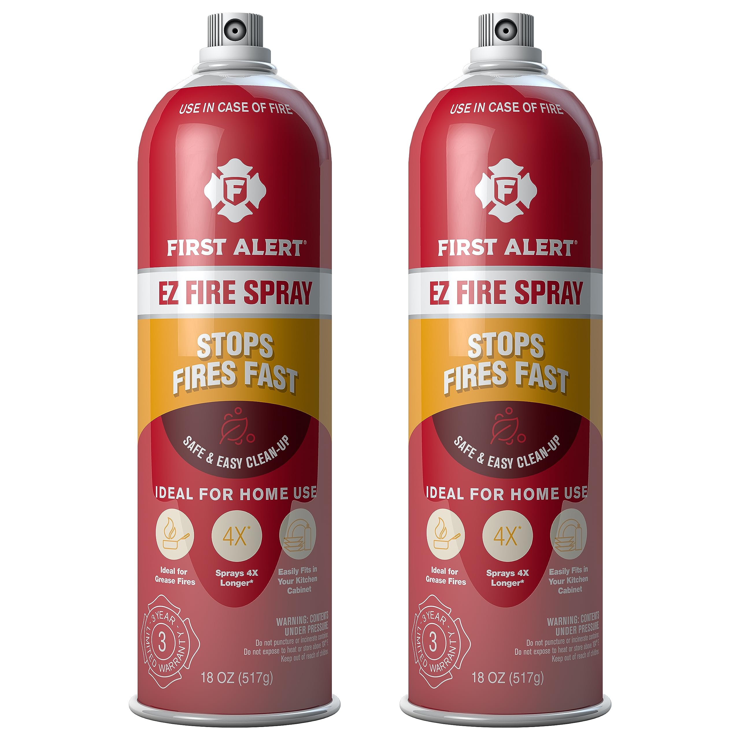 First Alert EZ Fire Spray — 2-Pack (AF400-2)
