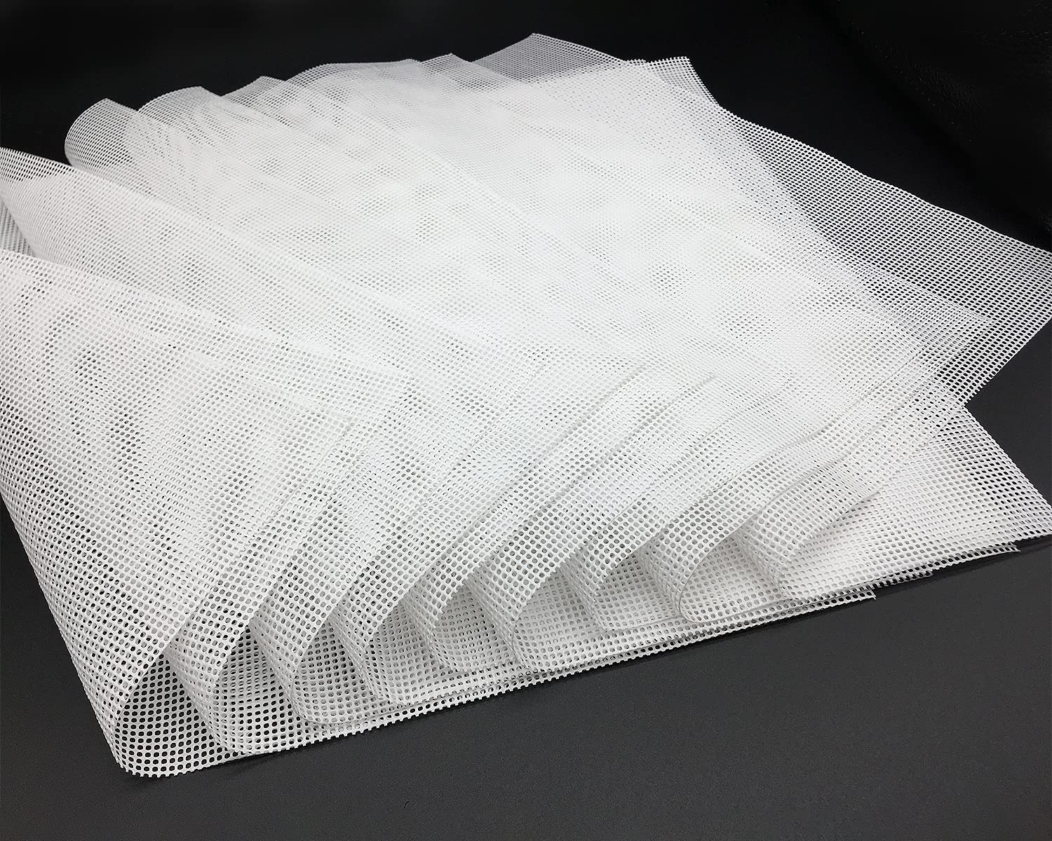 Dostk Silicone Dehydrator Sheets — 9 Pack, 14 x 14 in, Fine Mesh