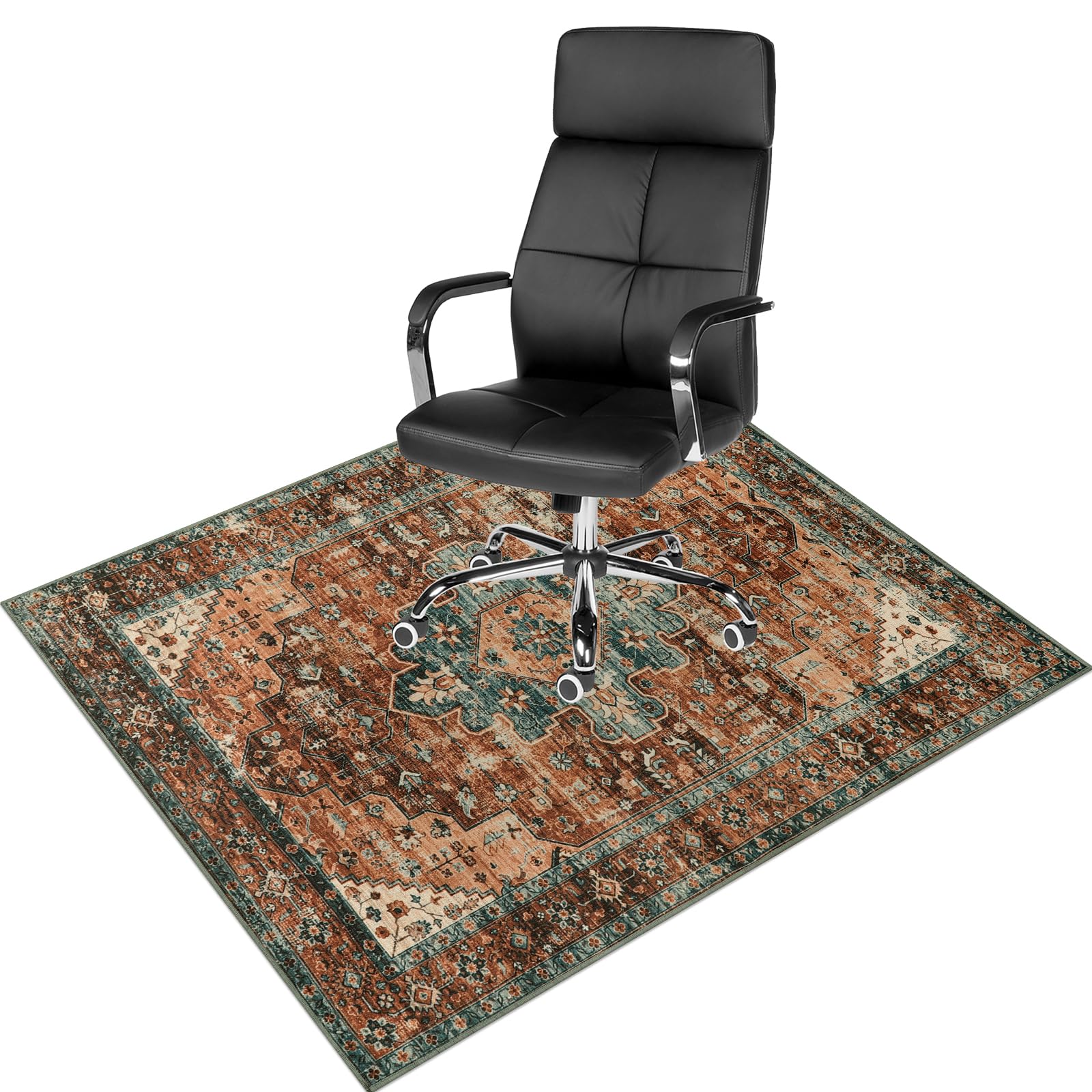 Anidaroel Decorative Chair Rug 48 x 60