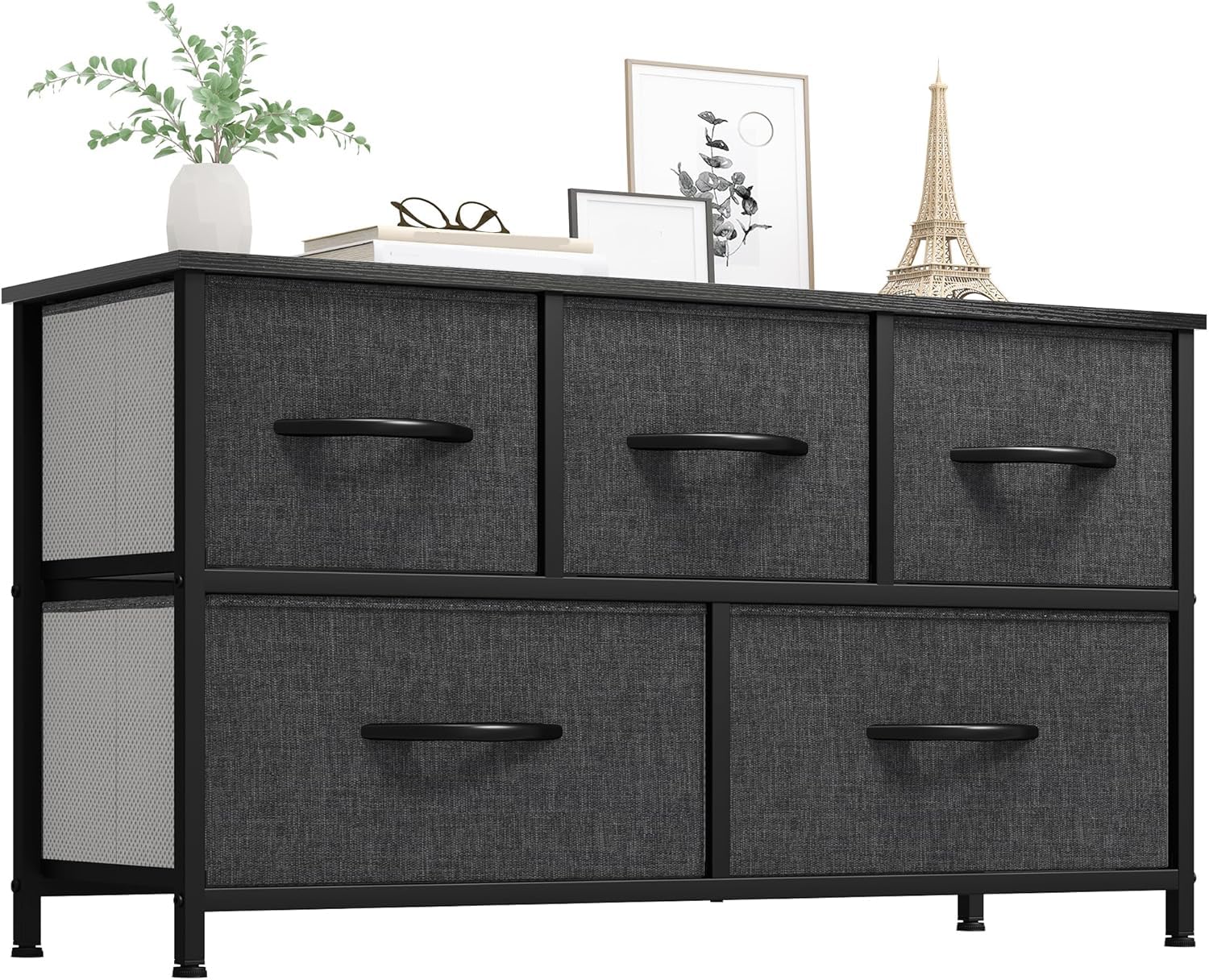 YITAHOME 5-Drawer Fabric Dresser