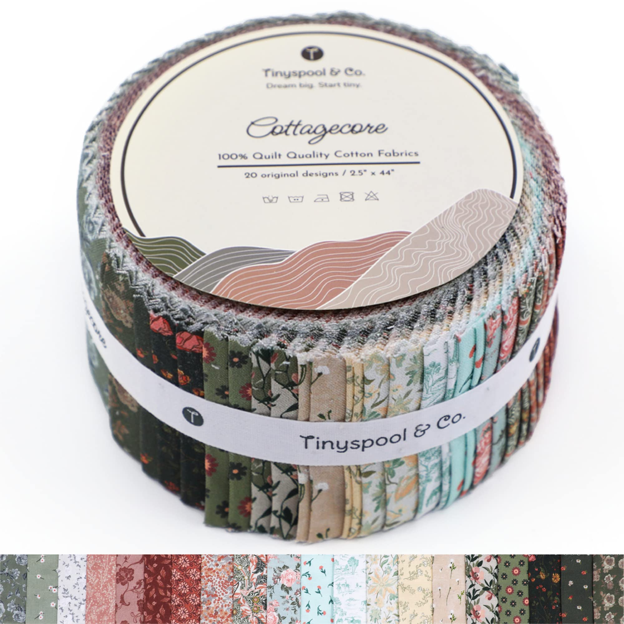 Tinyspool & Co. Jelly Roll Fabric Strips