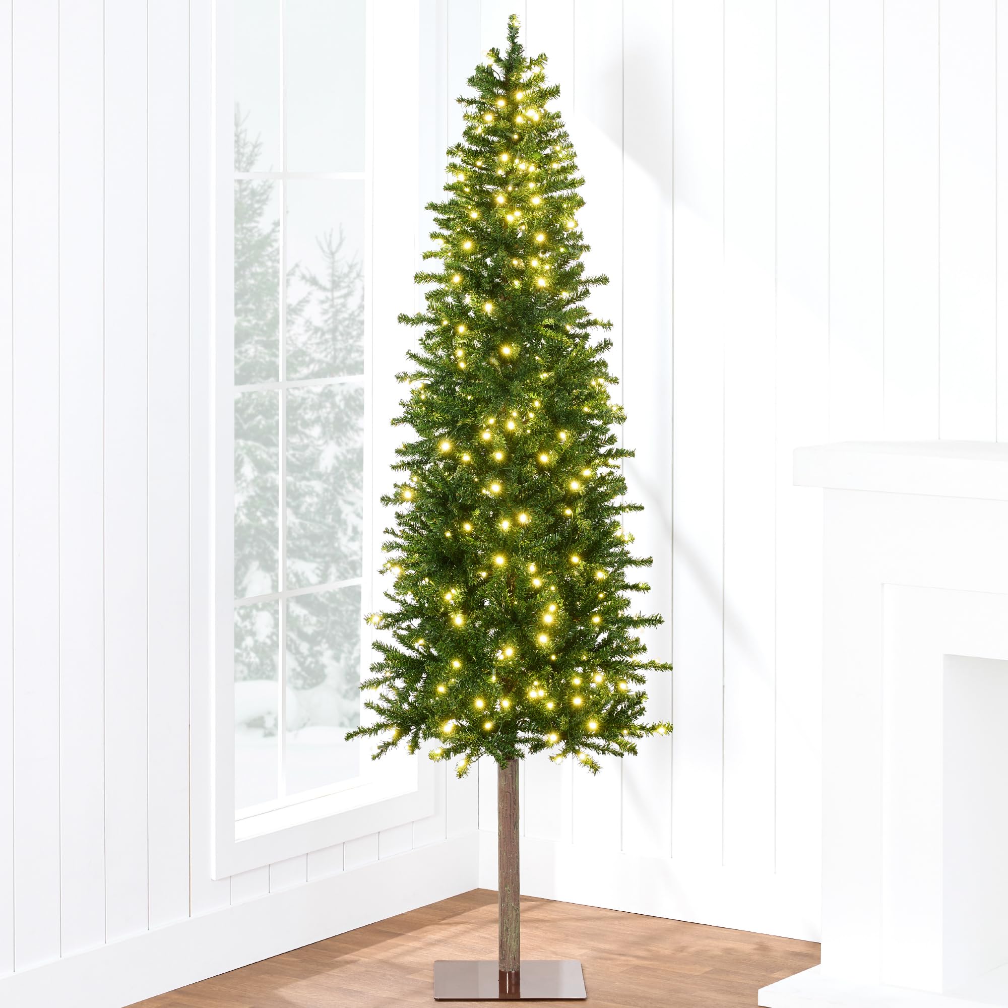 Best Choice Products 6ft Pre-lit Pencil Tree