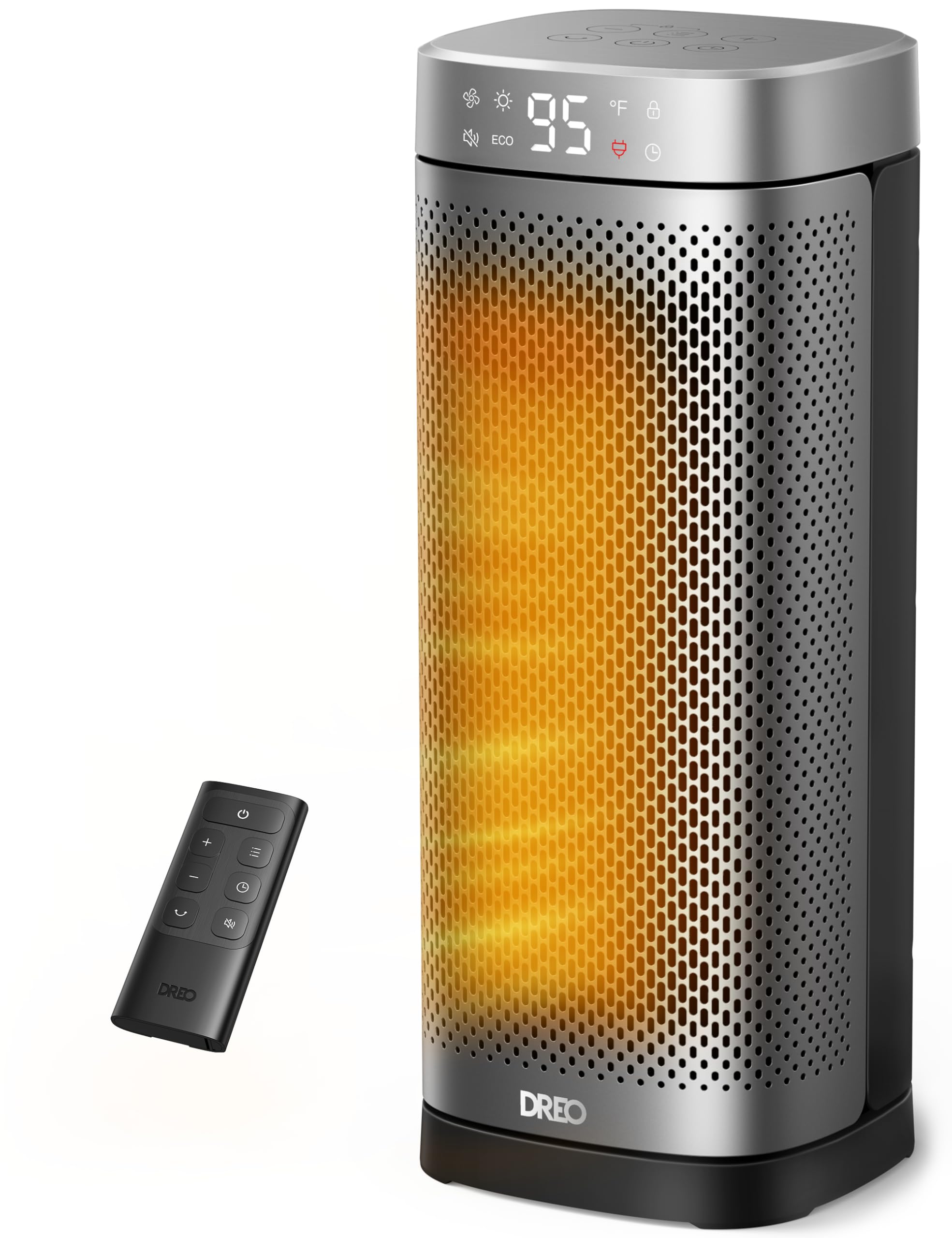 DREO Space Heaters for Indoor Use, Fast Heating 1500W with 70° Oscillation
