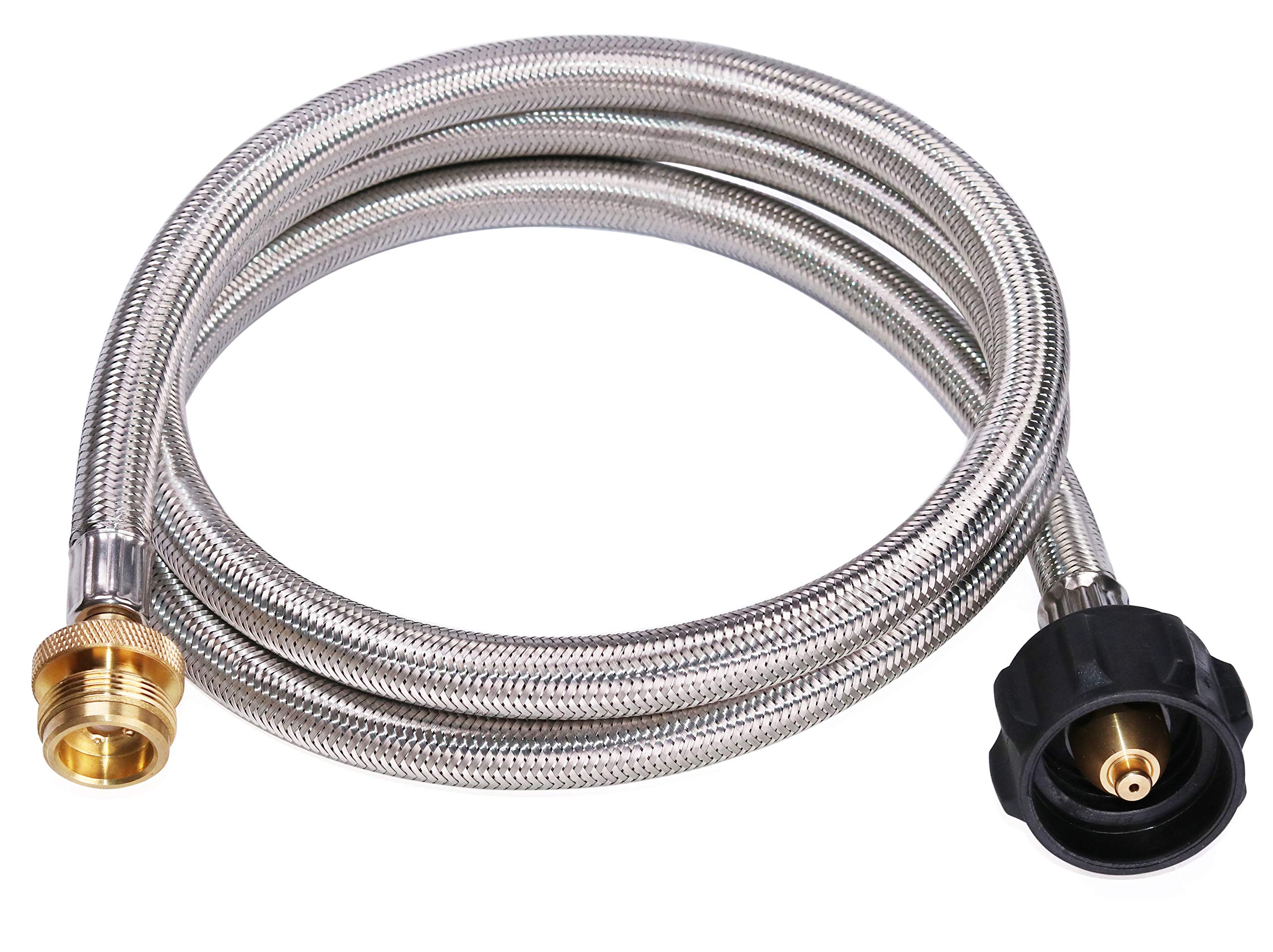 DOZYANT 5 ft Propane Adapter Hose (1 lb to 20 lb)