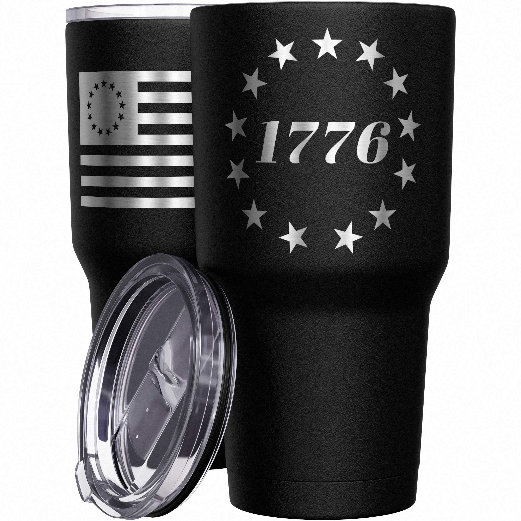 We The People Holsters — 1776 Betsy Ross Flag 30oz Tumbler