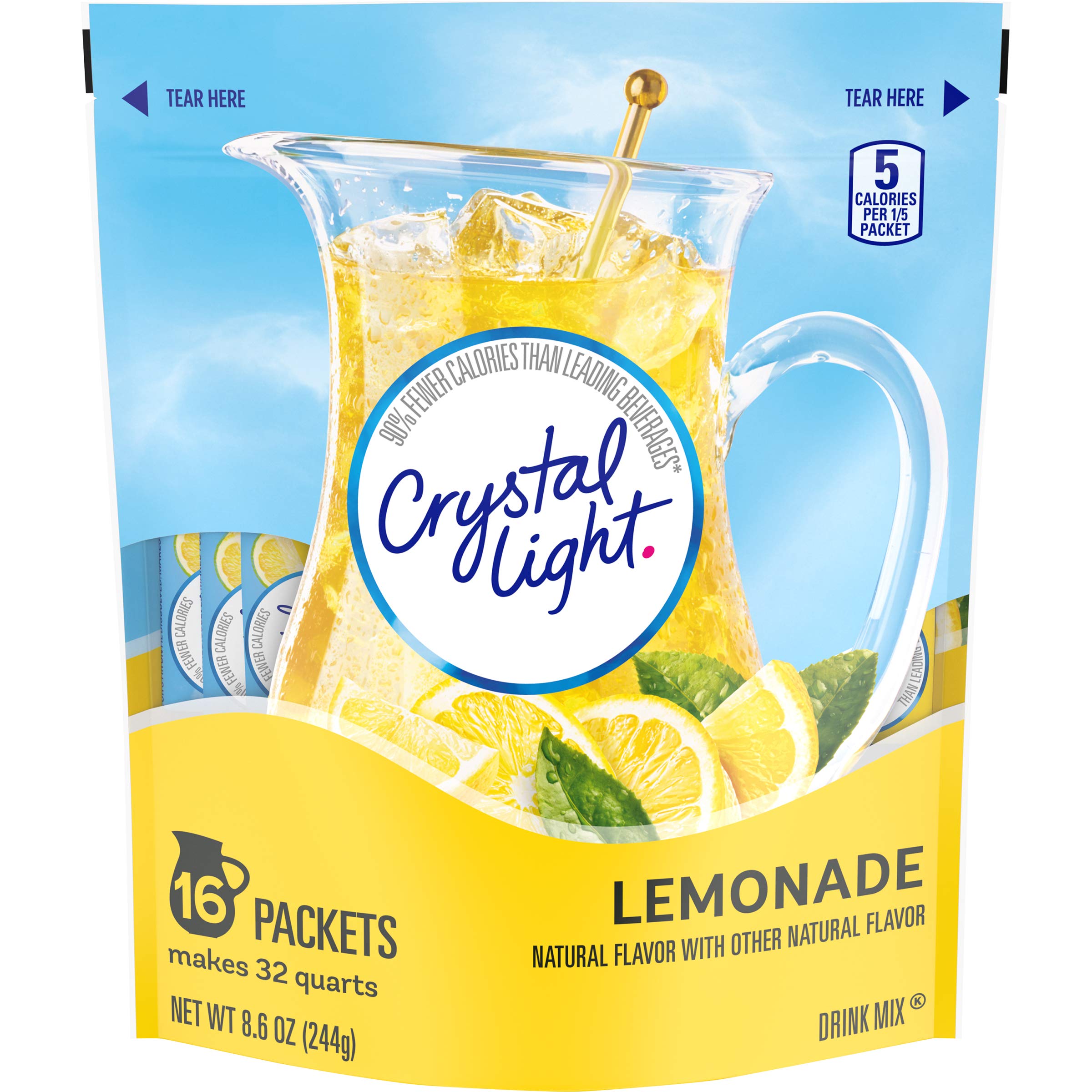 Crystal Light Lemonade Pitcher Packets