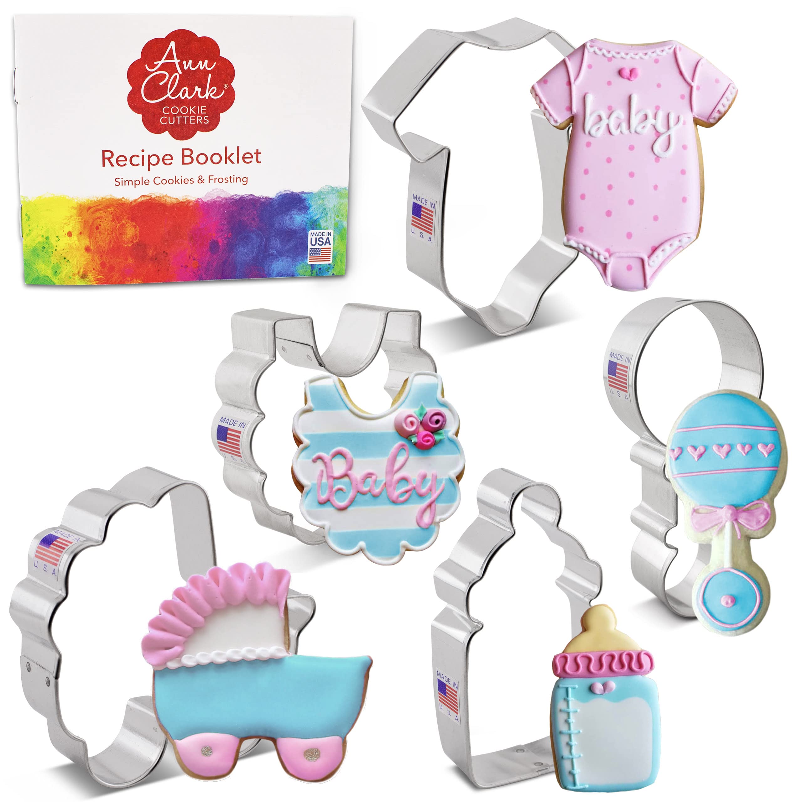 Ann Clark Baby Shower Cookie Cutter Set