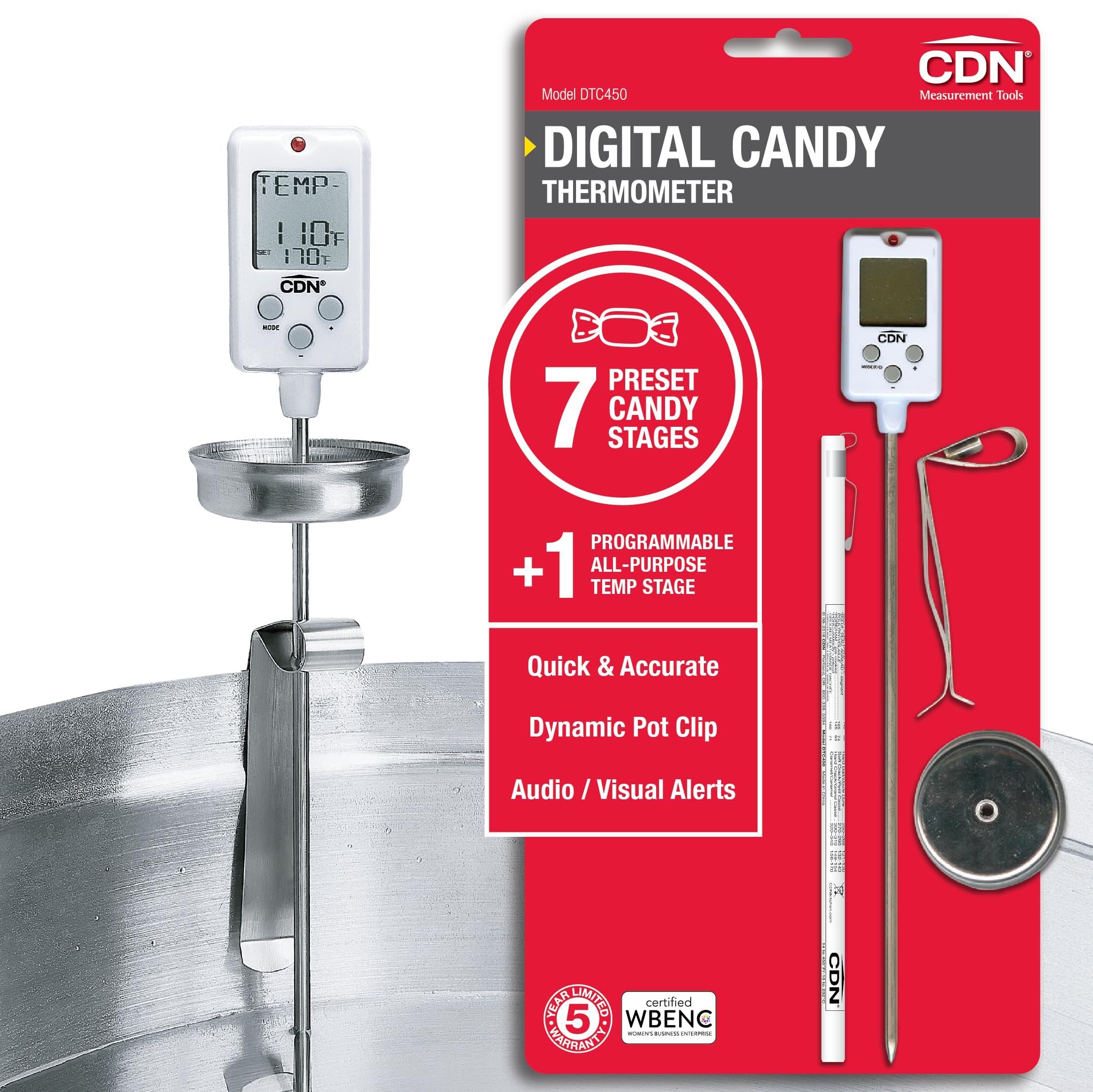 CDN DTC450 Digital Candy Thermometer