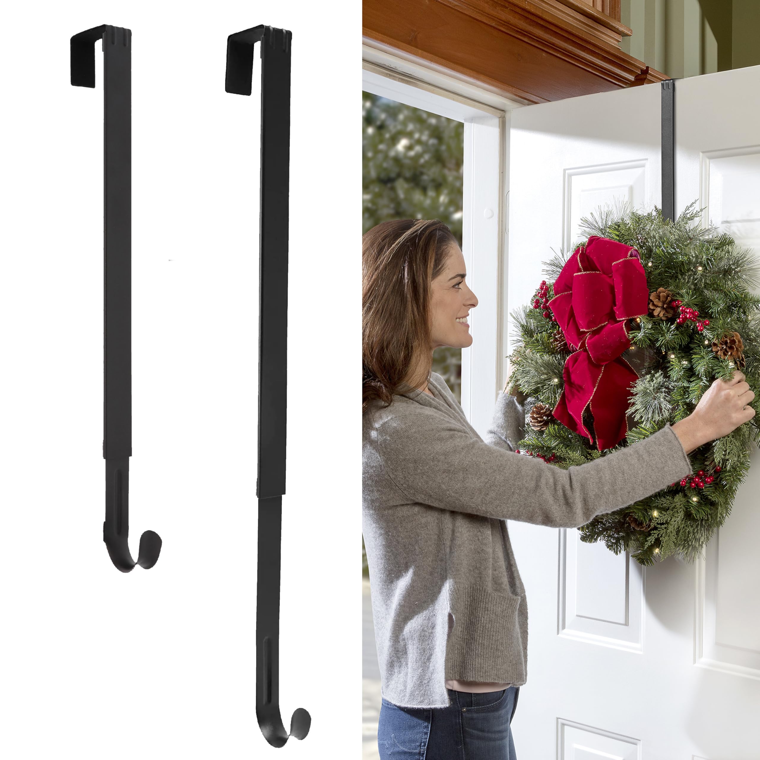 Haute Decor Adjustable Wreath Hanger