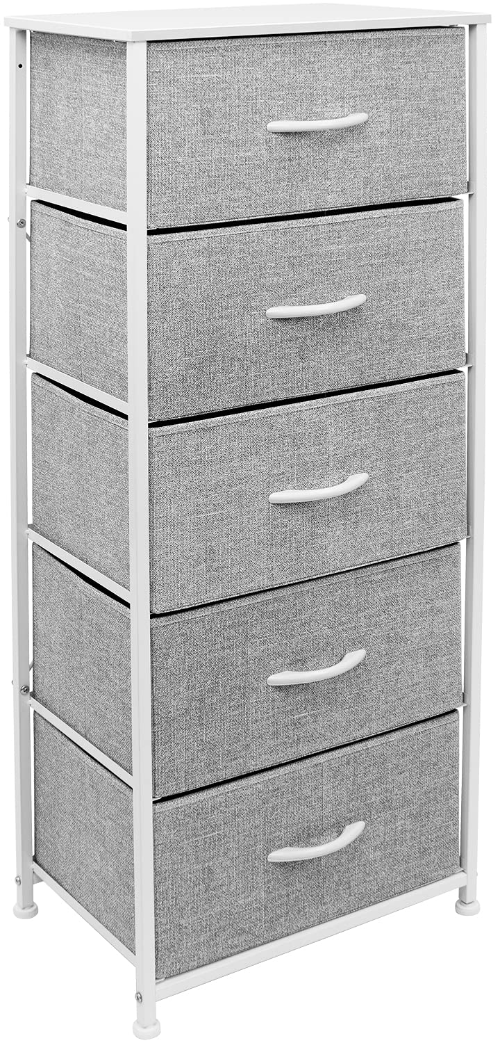 Sorbus 5-Drawer Nightstand