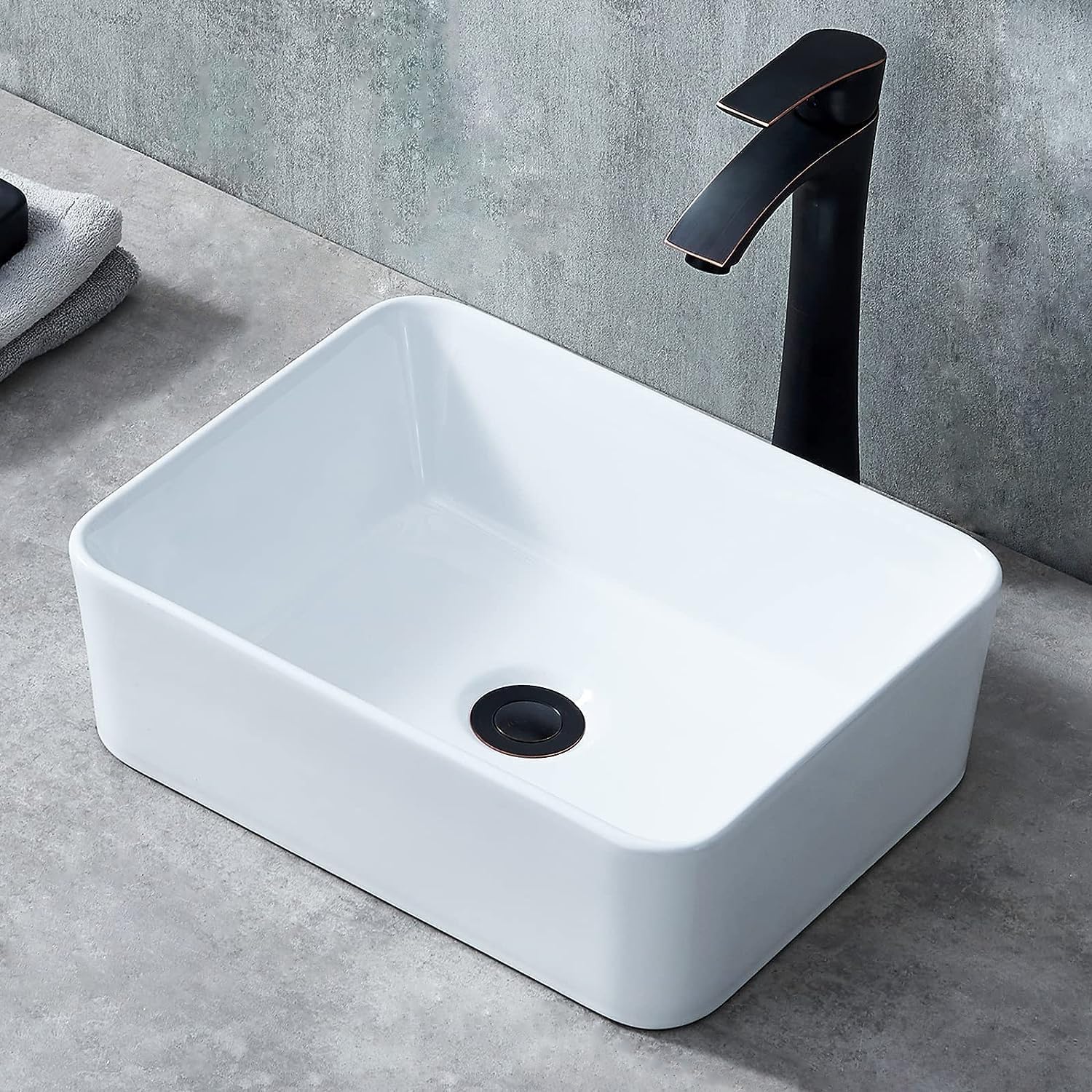 16 x 12 Rectangular Vitreous China Sink