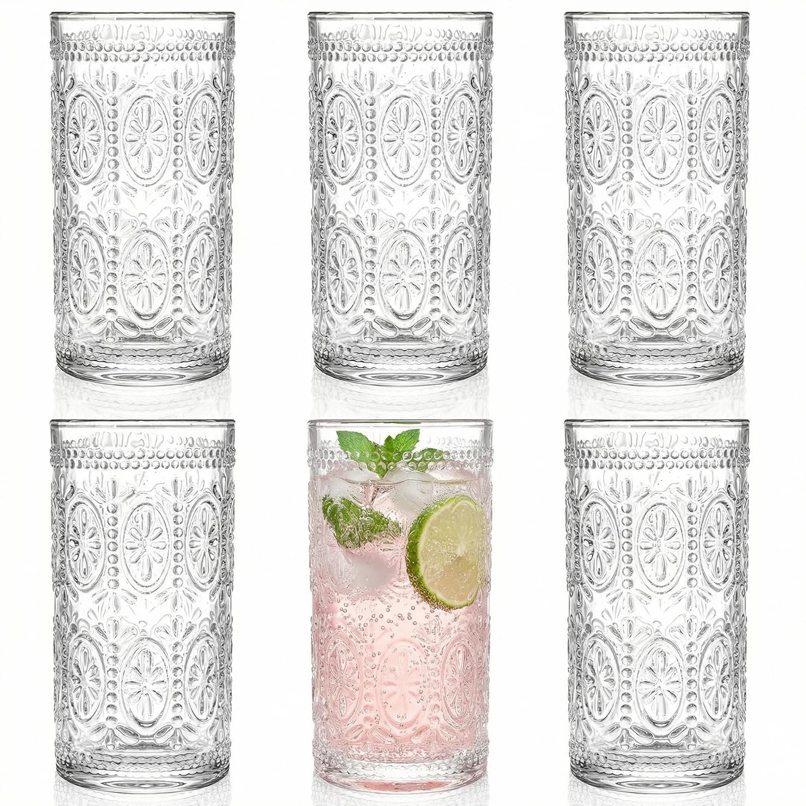 Bekith 12oz Highball Glasses