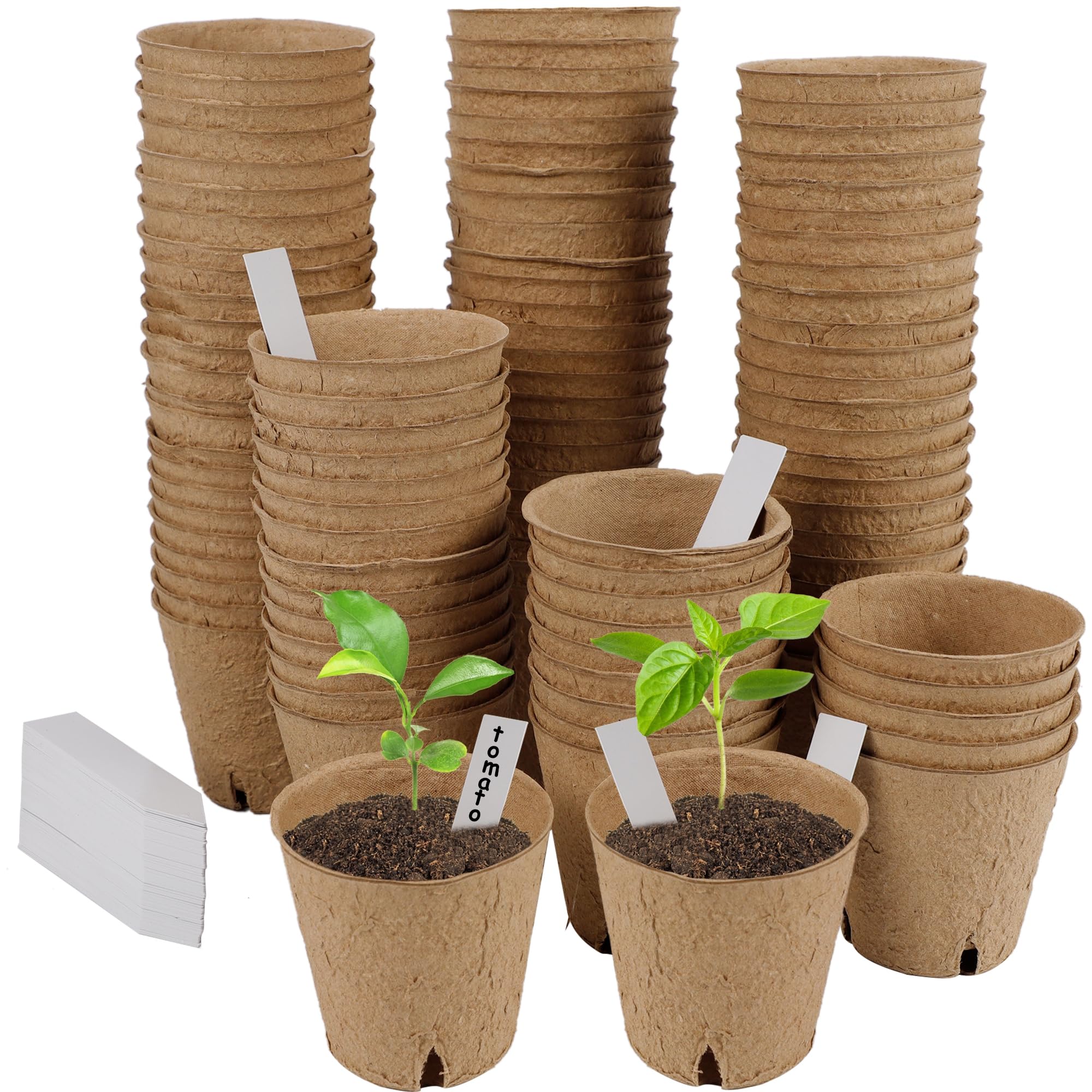 winemana Peat Pots (100-Pack)