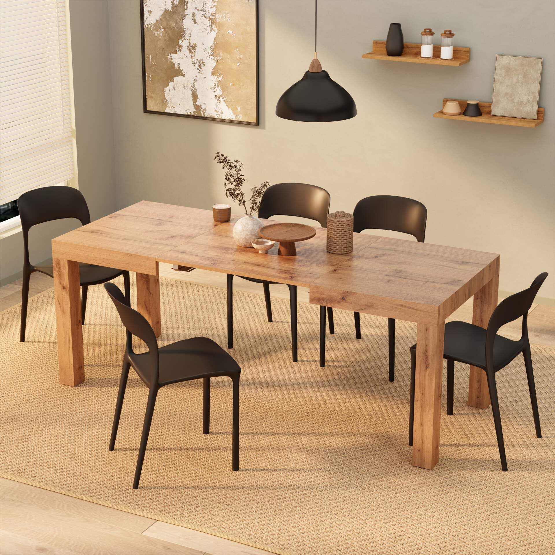 Mobili Fiver First Extendable Table