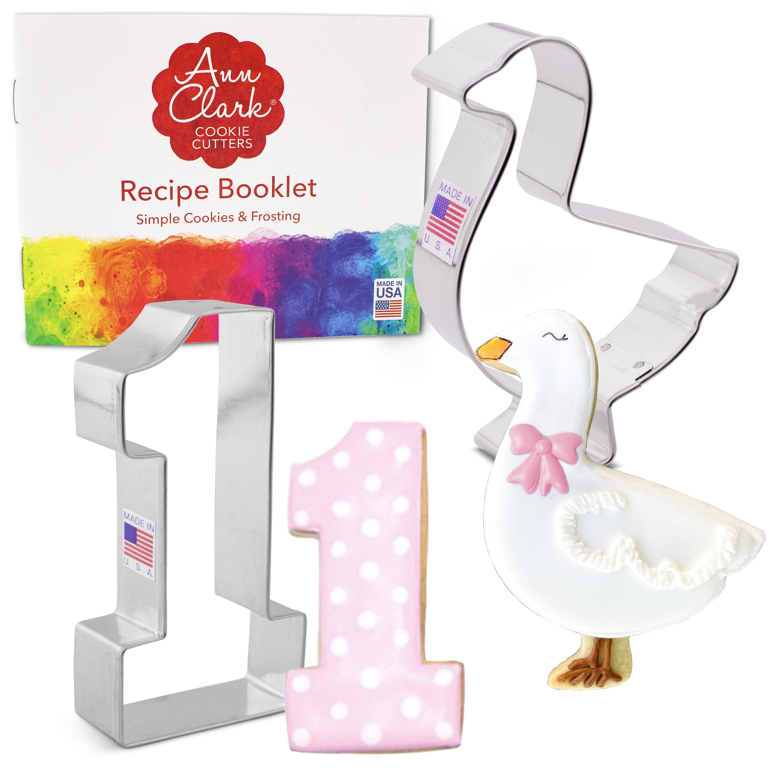 Ann Clark Silly Goose Cookie Cutters (2-Pack)