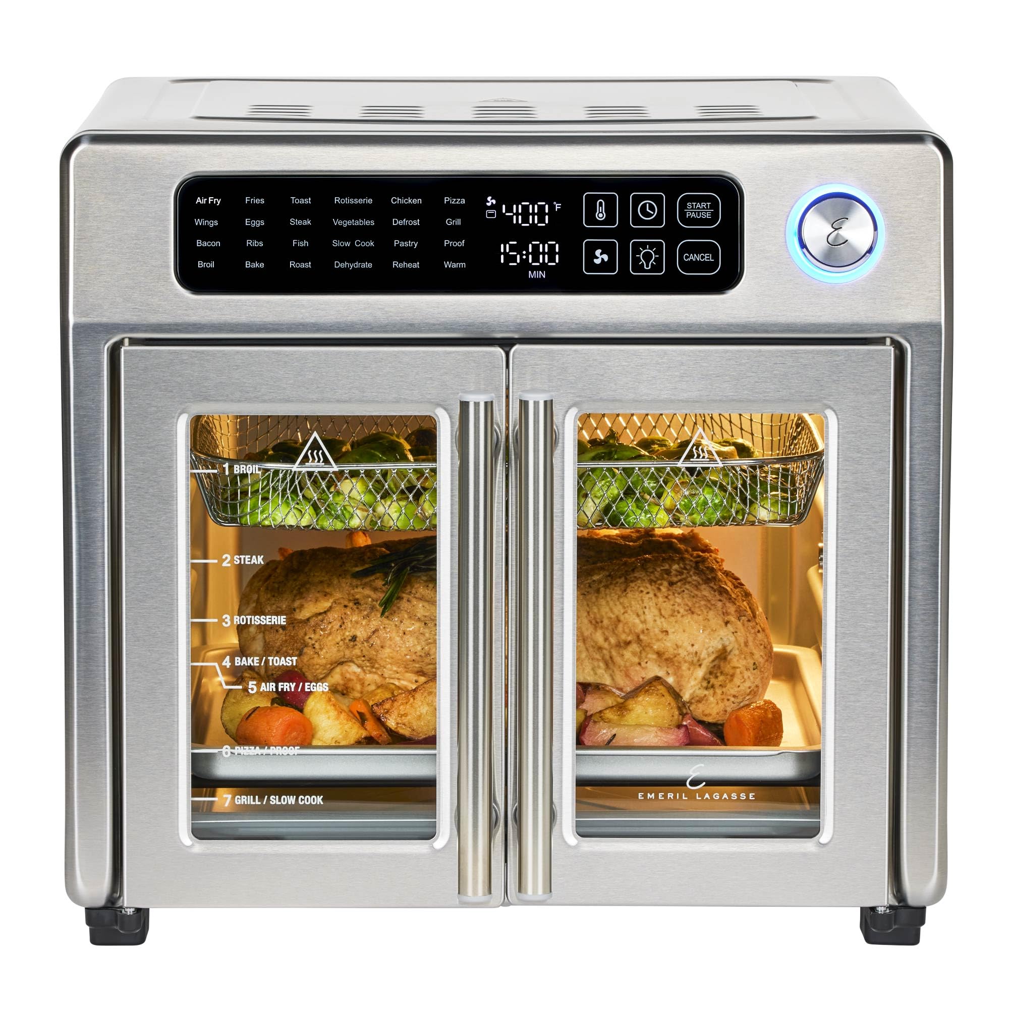 Emeril Lagasse French Door Toaster Oven (26‑Quart)
