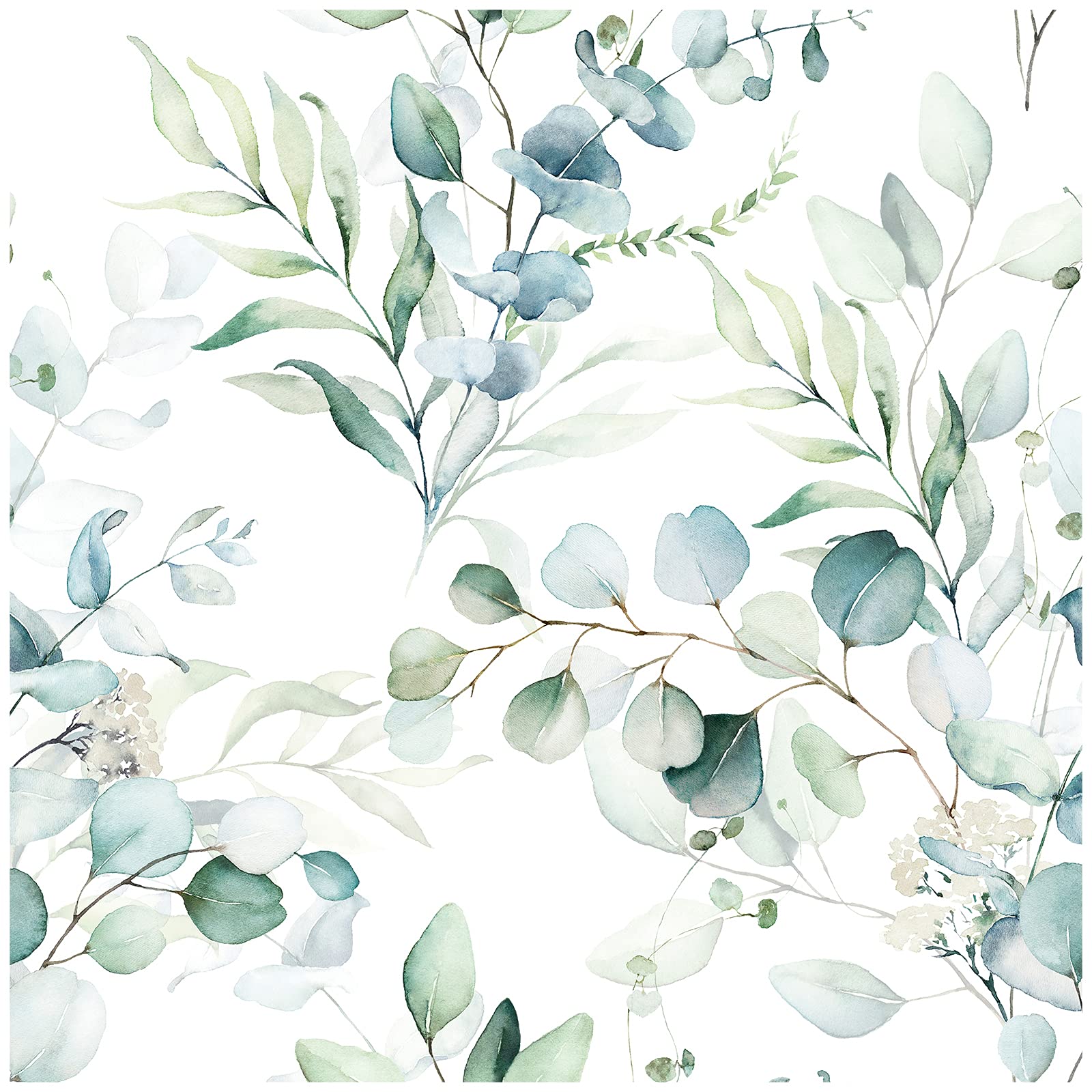 HAOKHOME Eucalyptus Peel & Stick Wallpaper