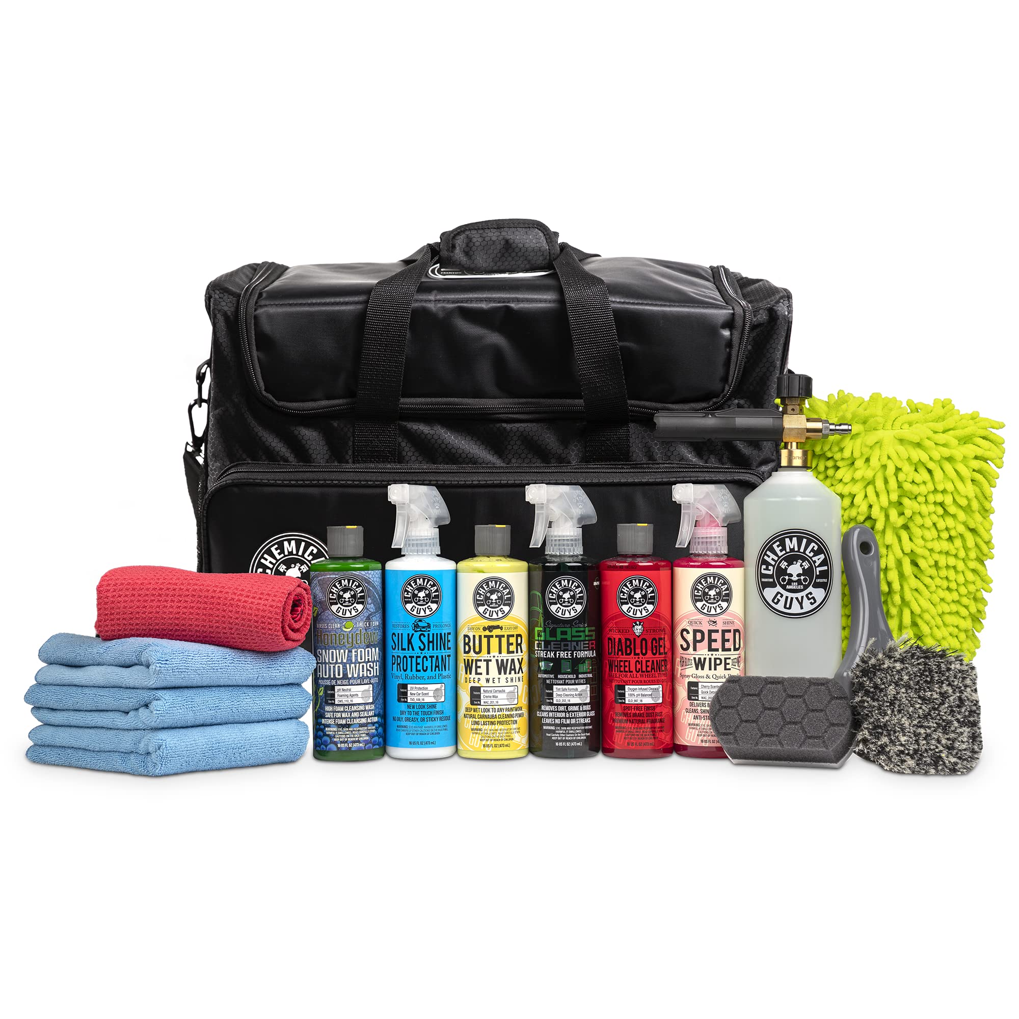 Chemical Guys 15‑Piece Arsenal Kit with Foam Cannon