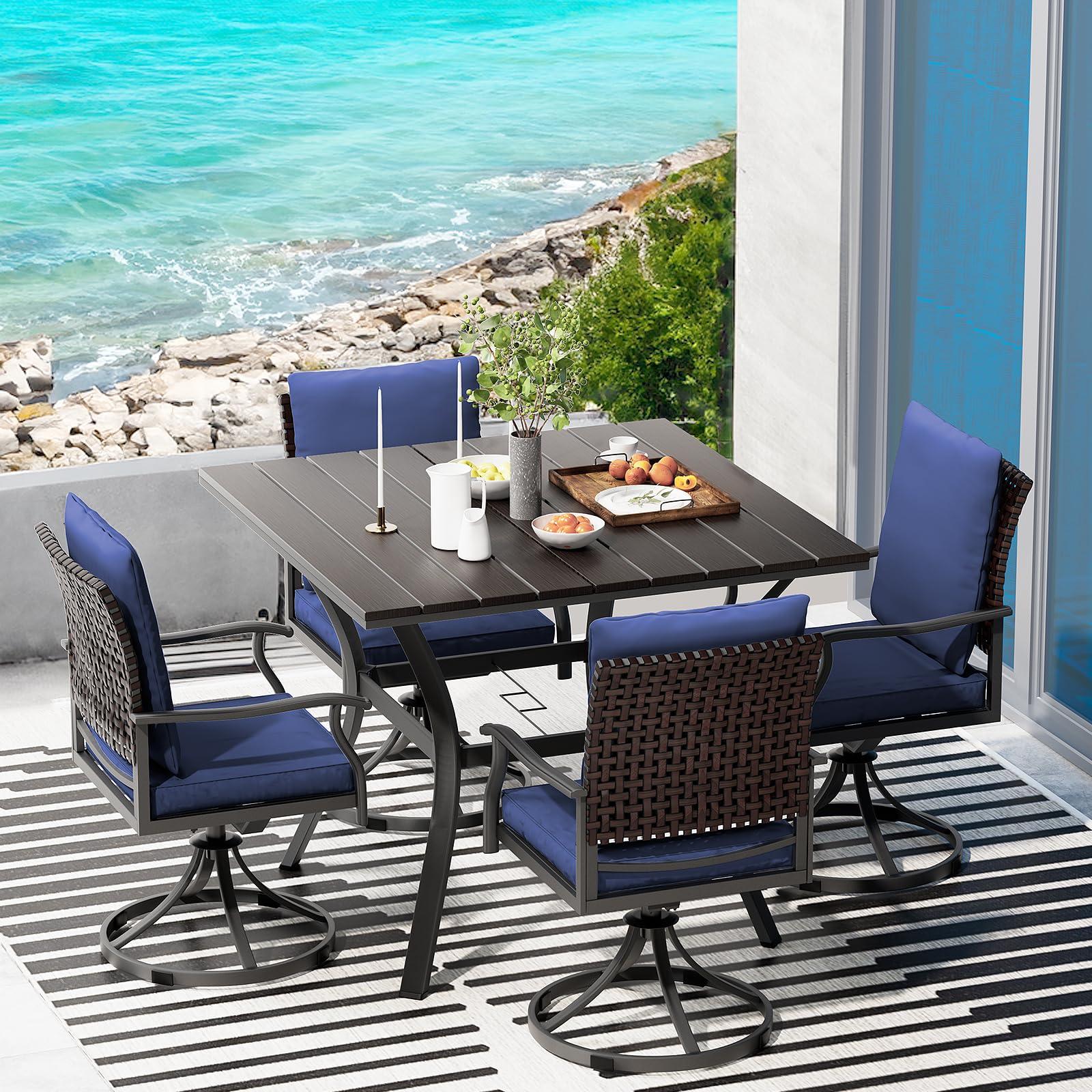 LEVELEVE 5-Piece Bistro Dining Set