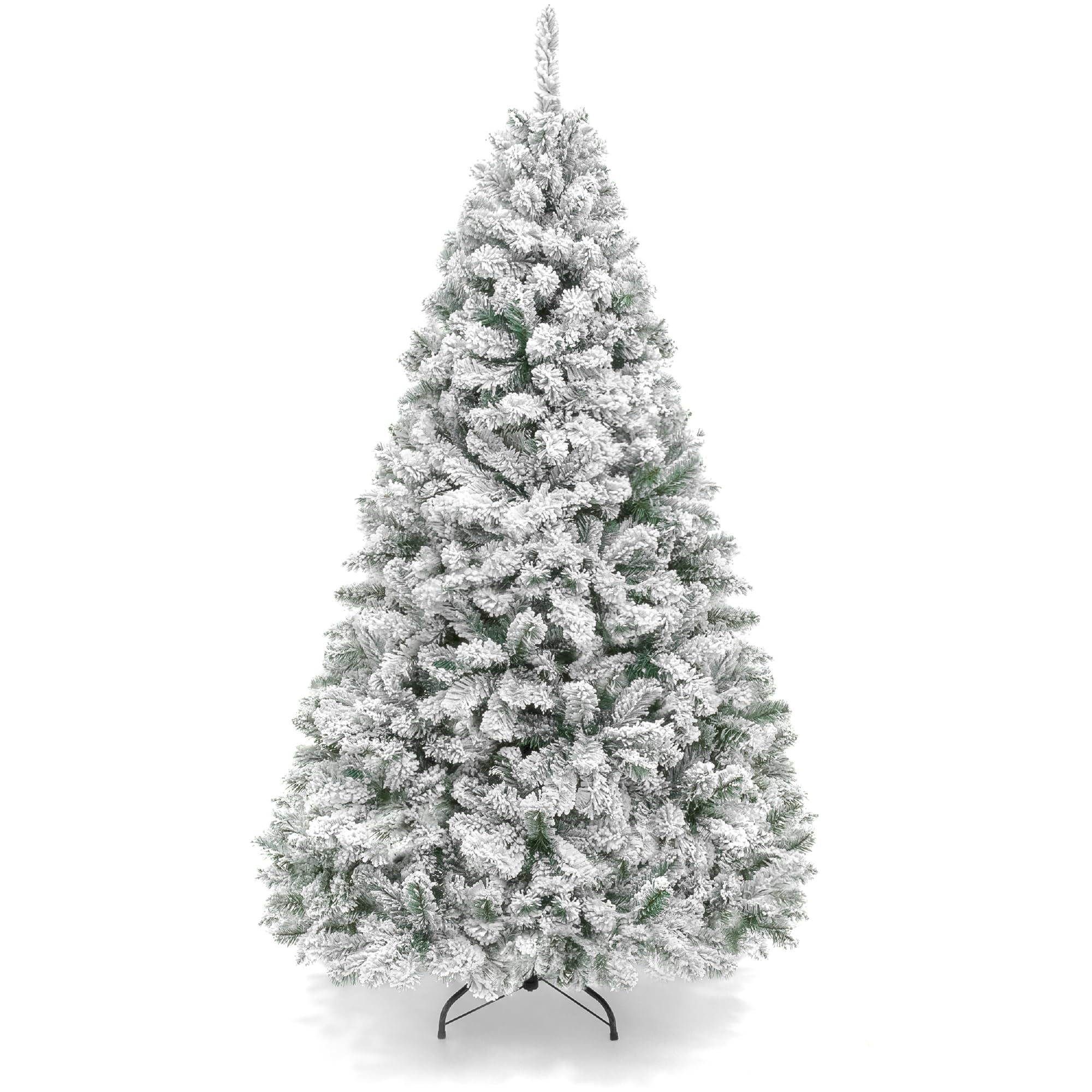 Best Choice Products Flocked Christmas Tree (6ft)