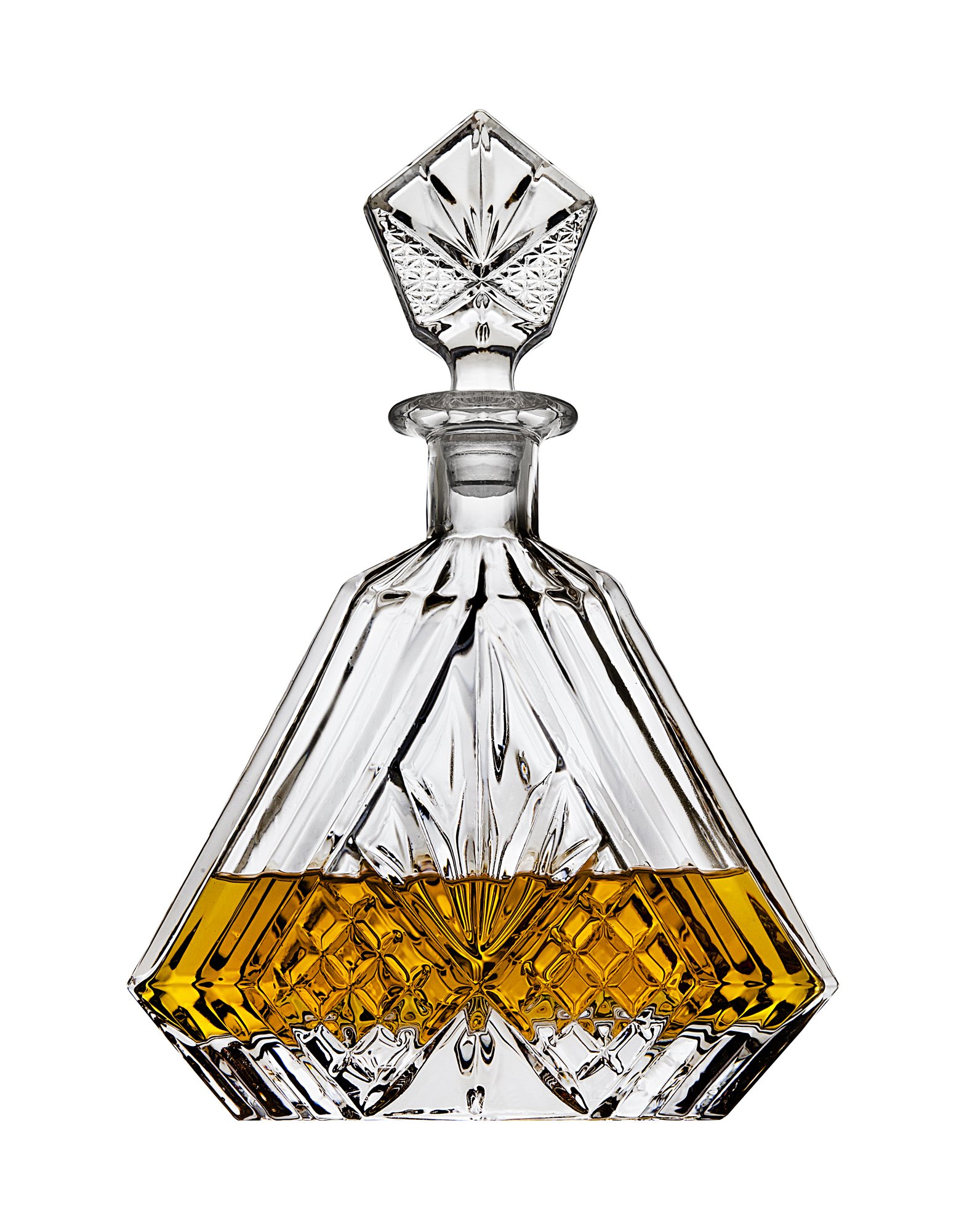 Irish Cut Triangular Decanter (750ml)