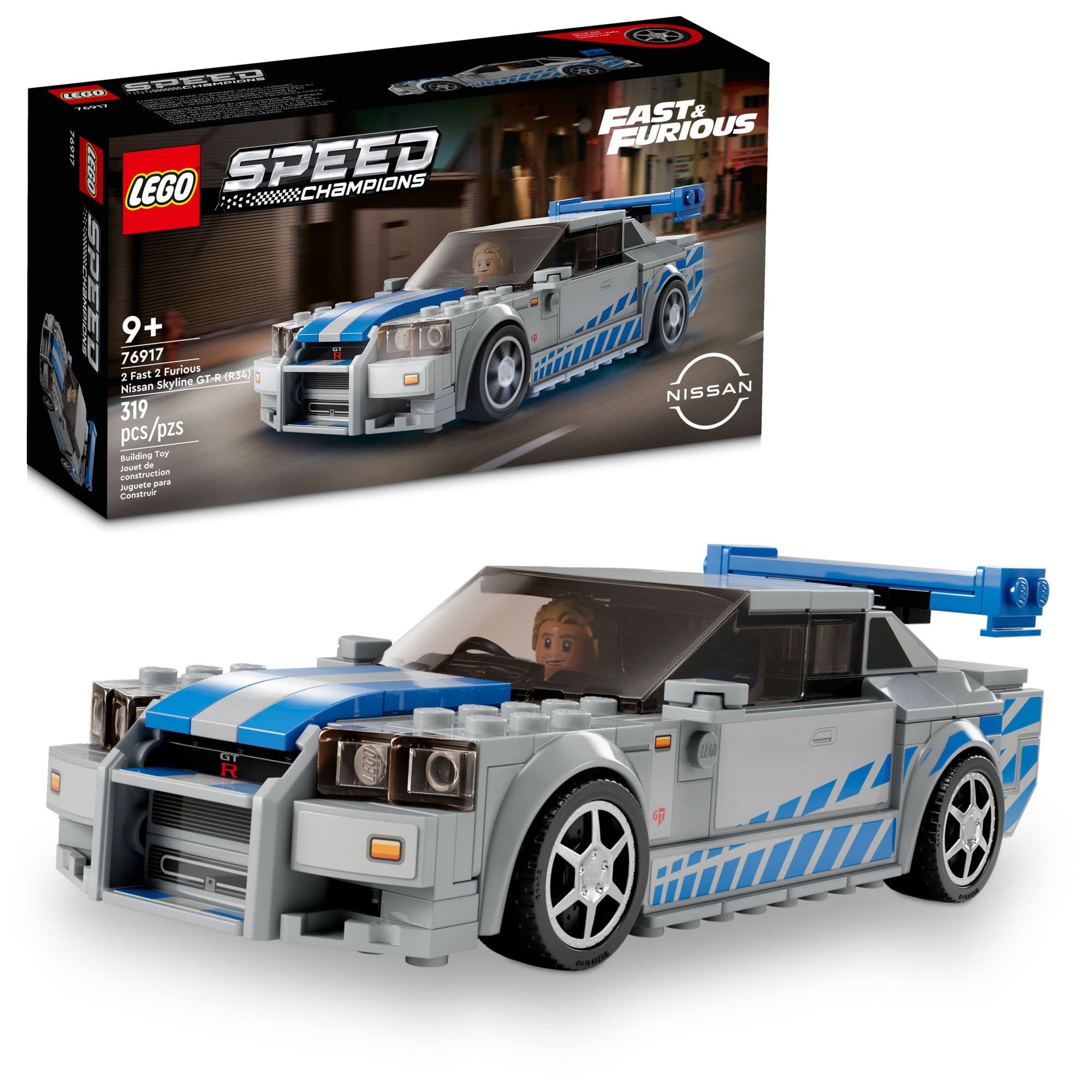 LEGO Speed Champions Nissan Skyline GT-R (R34)