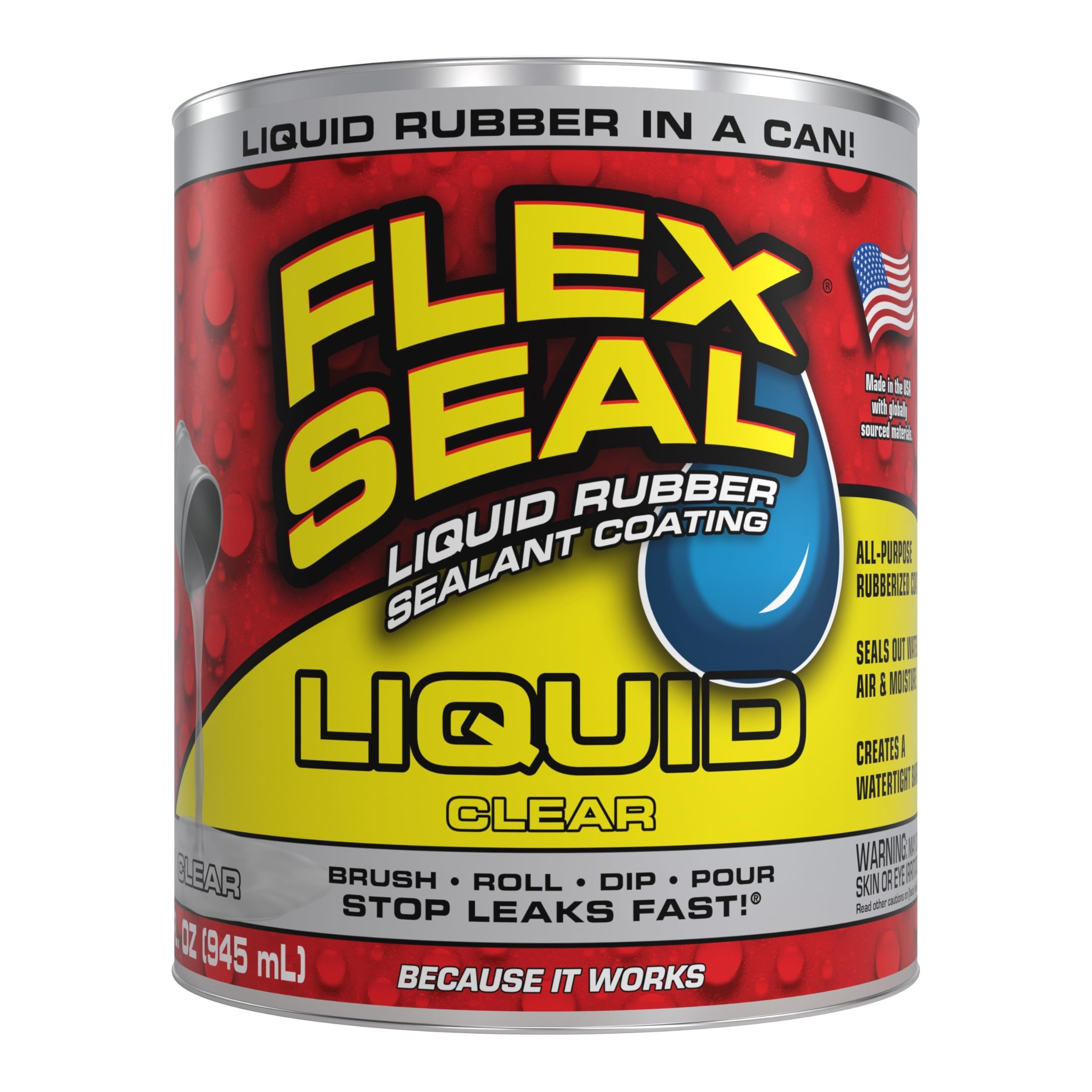 Flex Seal Liquid — Clear