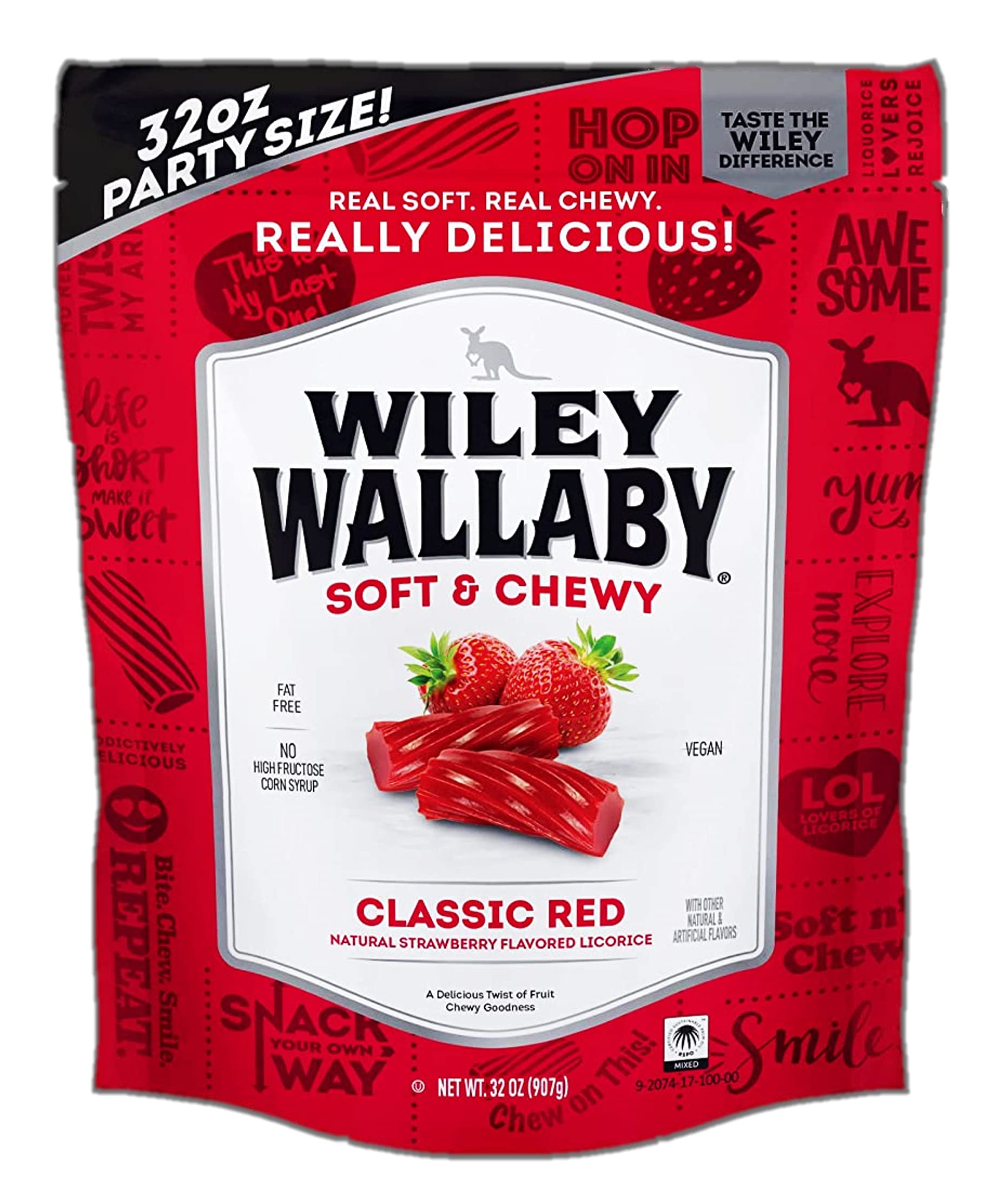 Wiley Wallaby Red Licorice