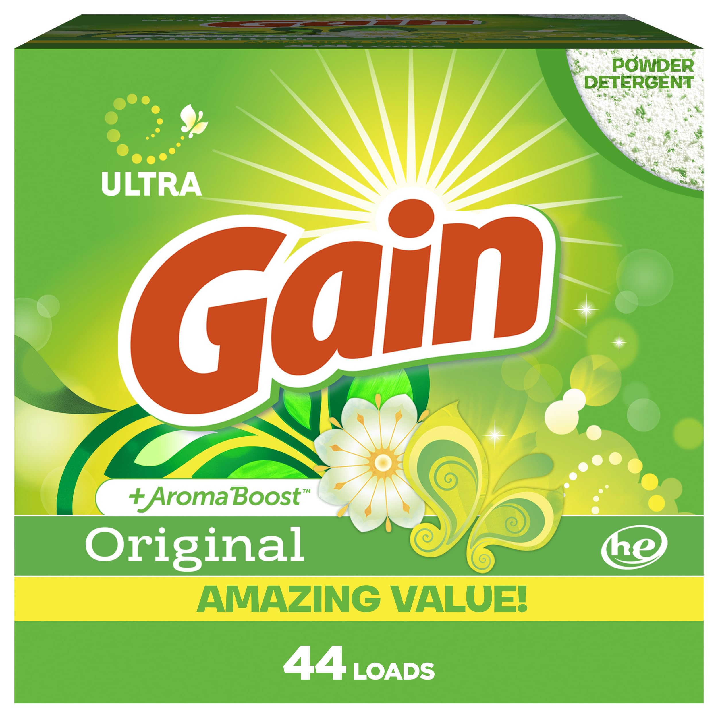 Gain Powder Laundry Detergent