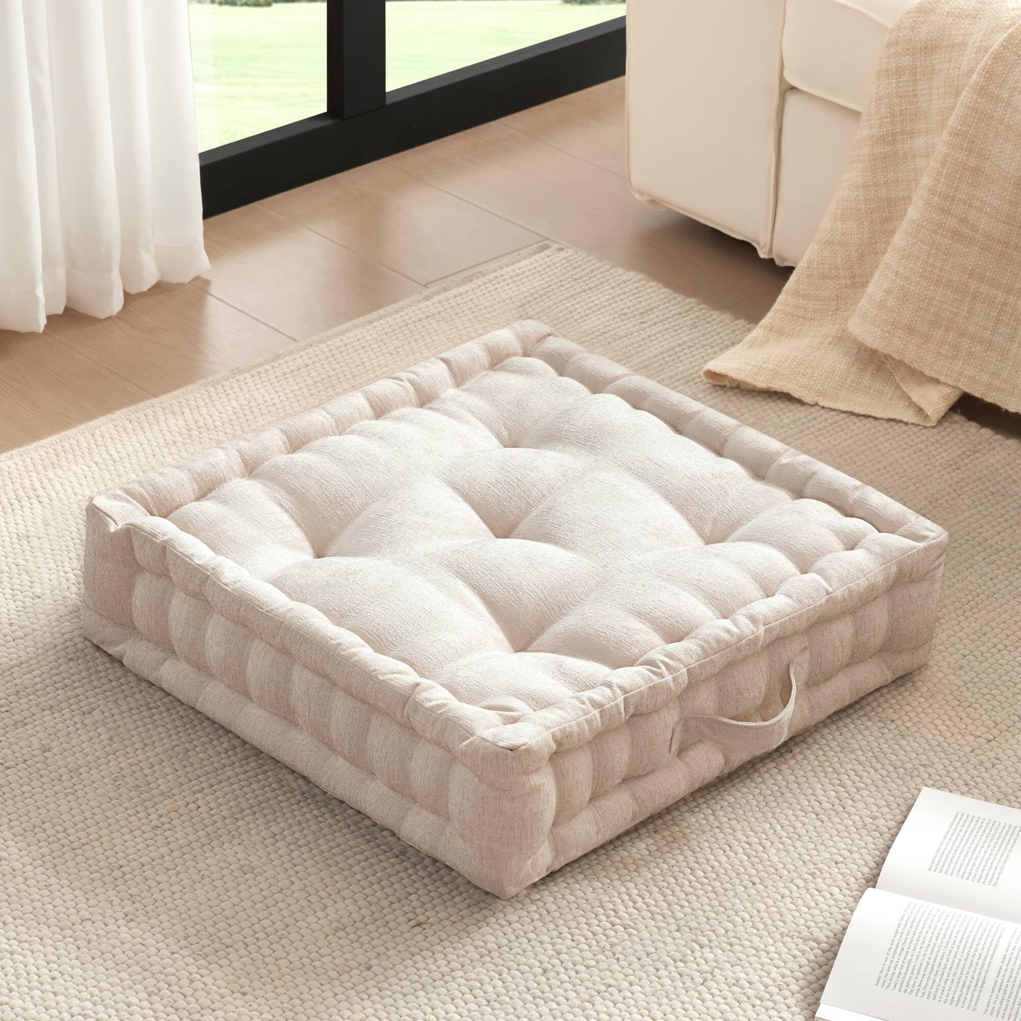 Intelligent Design Azza Large Chenille Floor Cushion