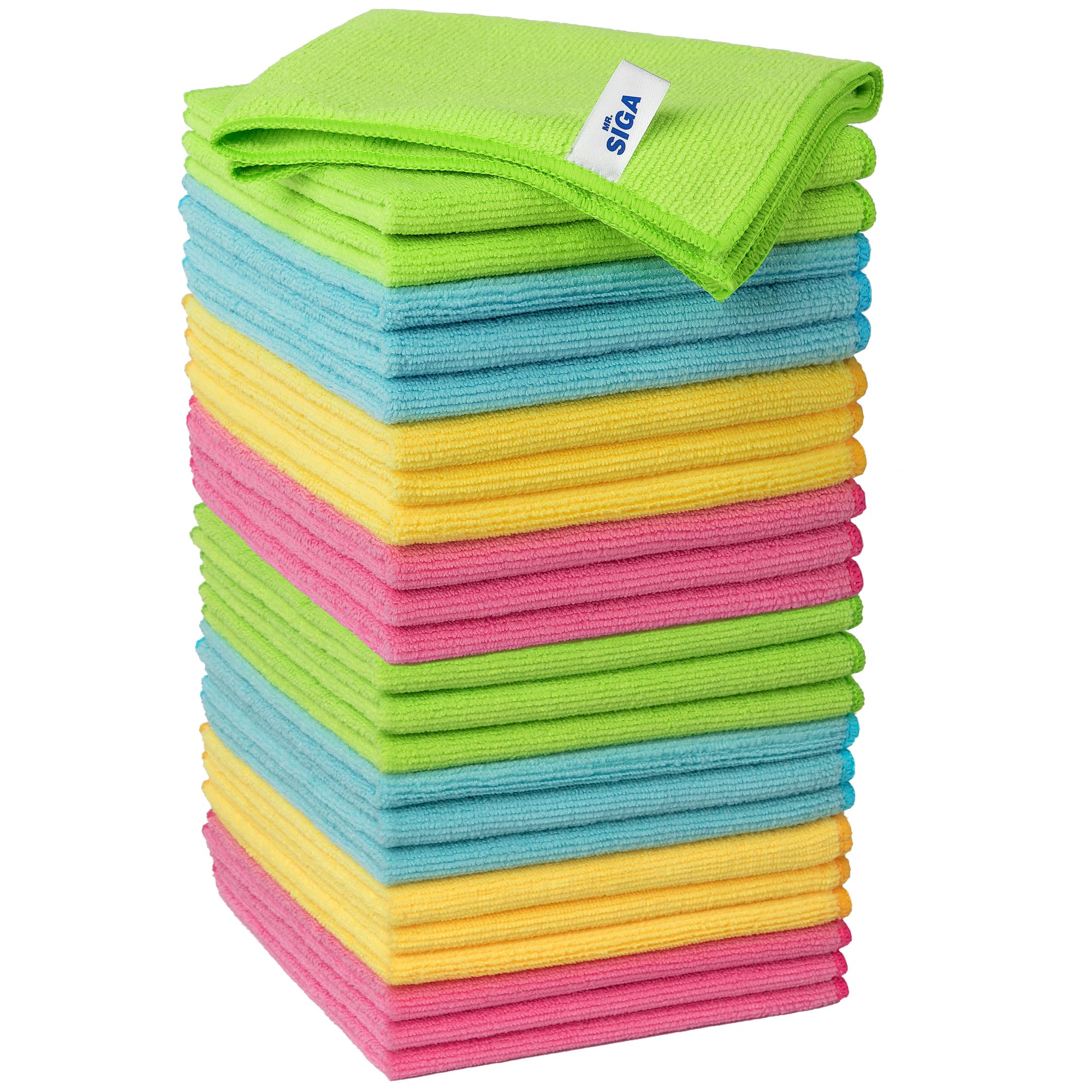 MR.SIGA Microfiber Cleaning Cloths (24-Pack)