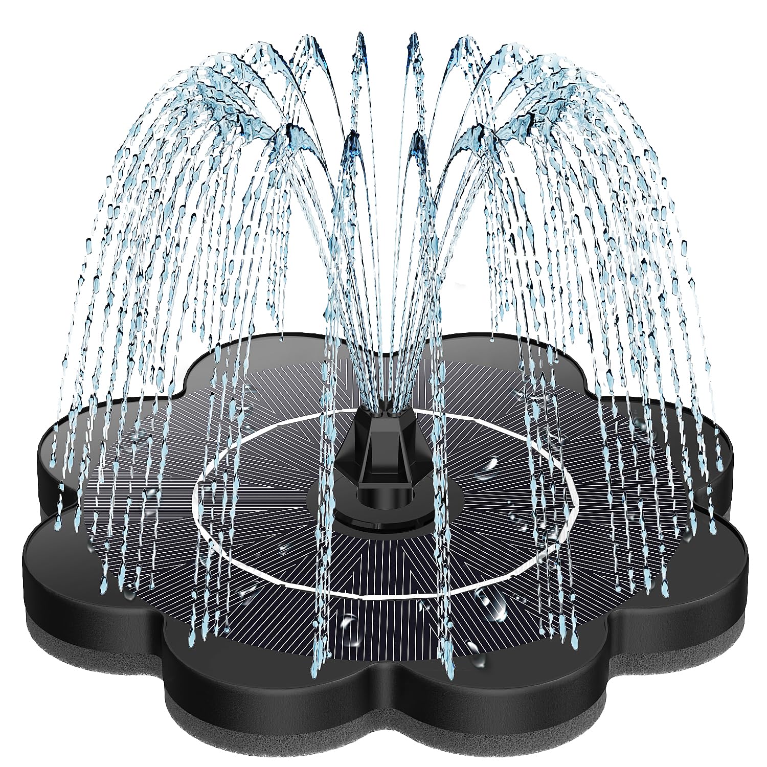SZMP Flower-Shaped 3.5W Solar Fountain