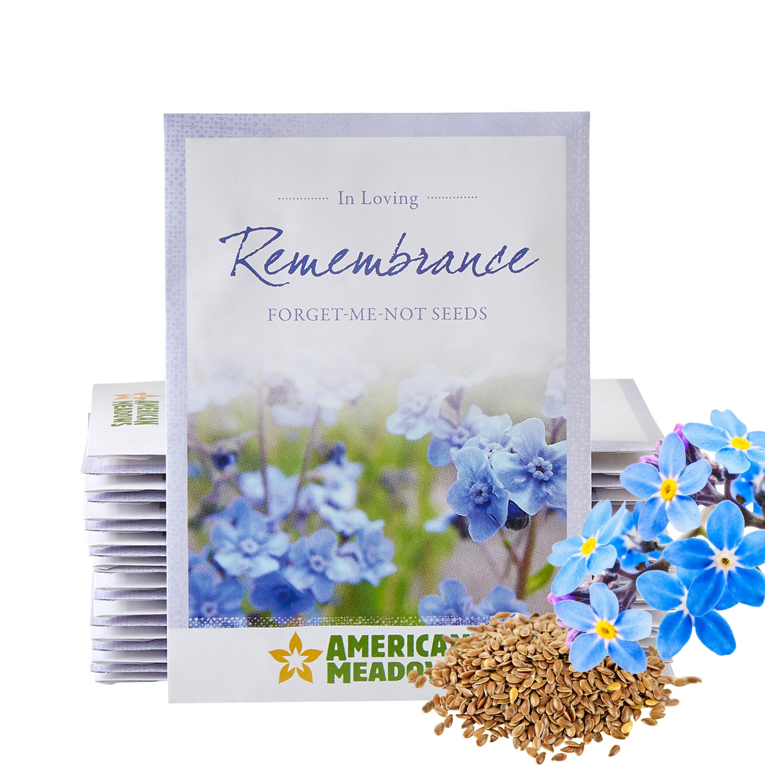 American Meadows Forget-Me-Not Seed Packets