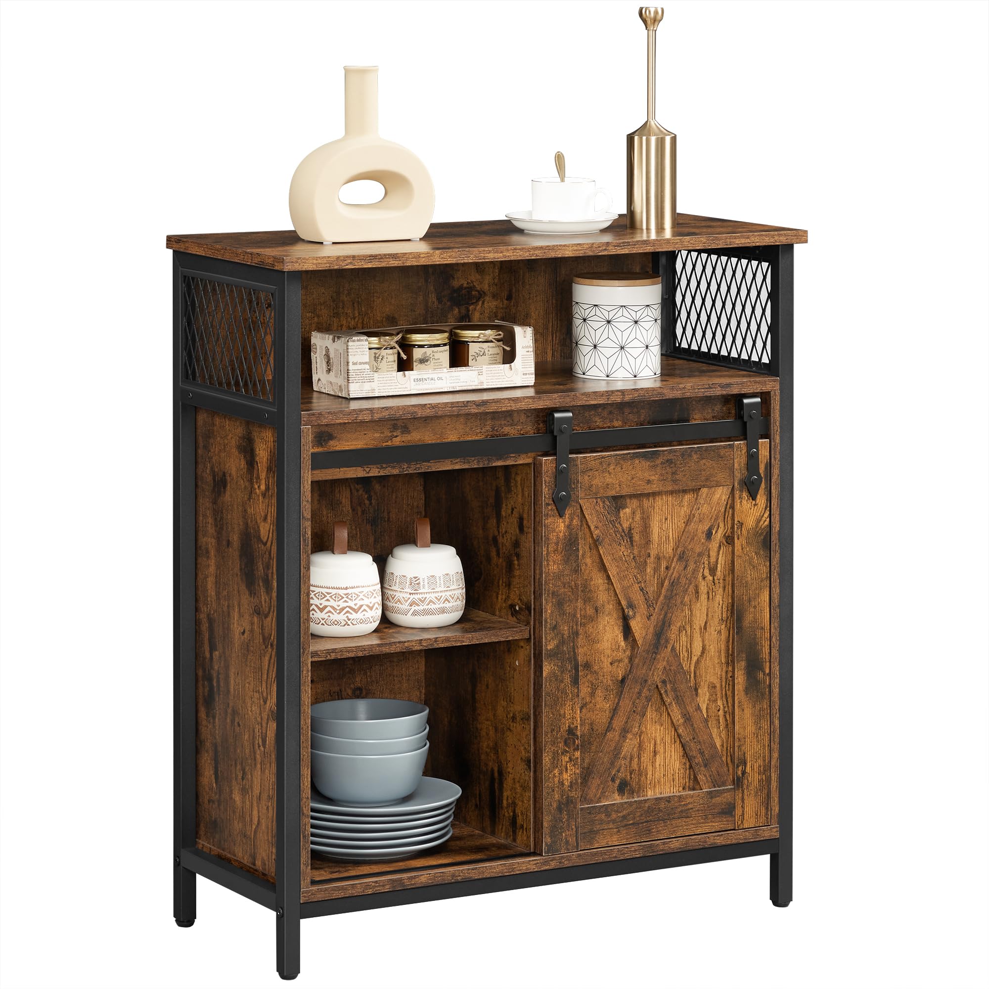 VASAGLE Buffet Cabinet (Sliding Barn Door)