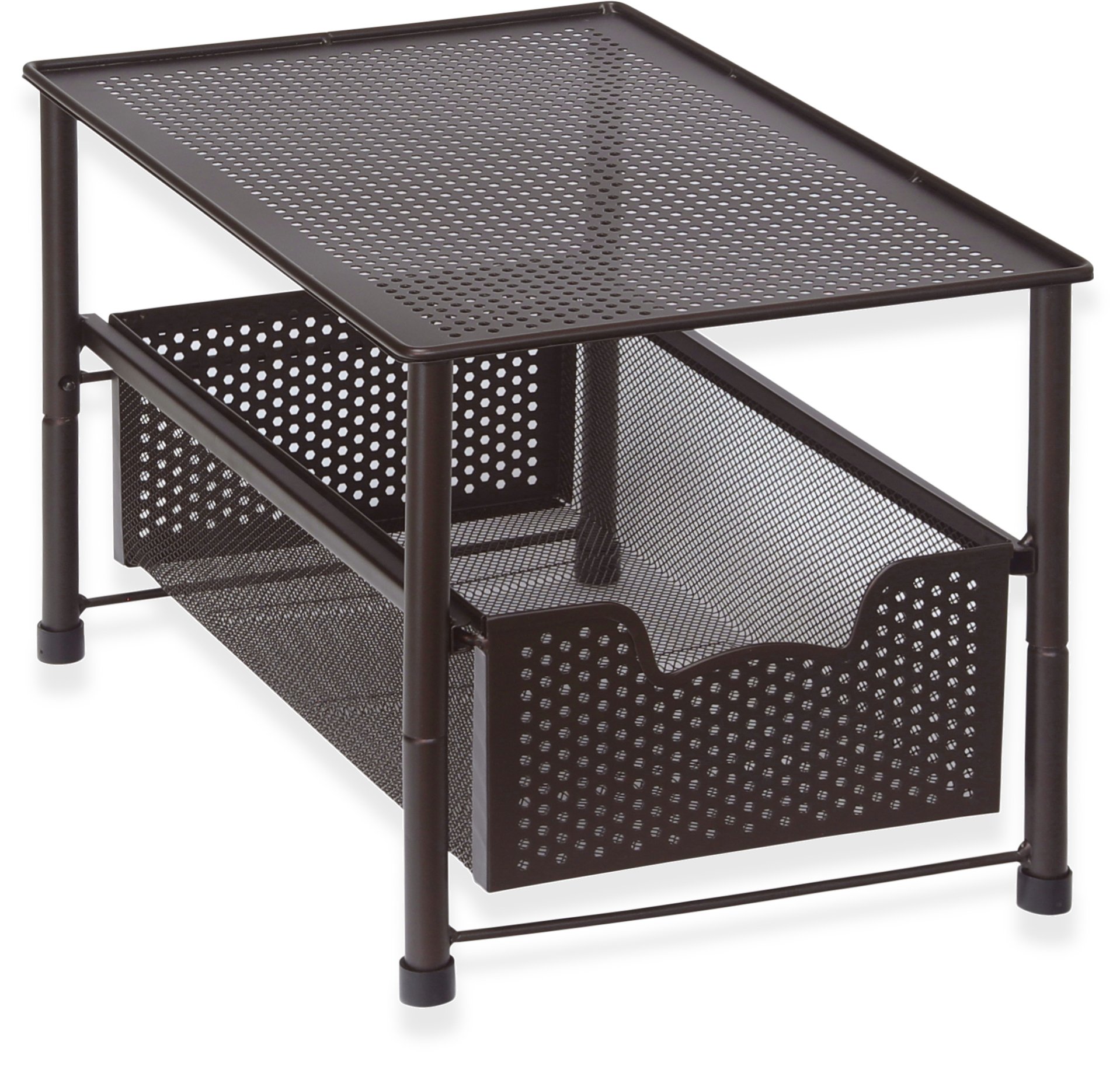 Simple Houseware Stackable Sliding Basket