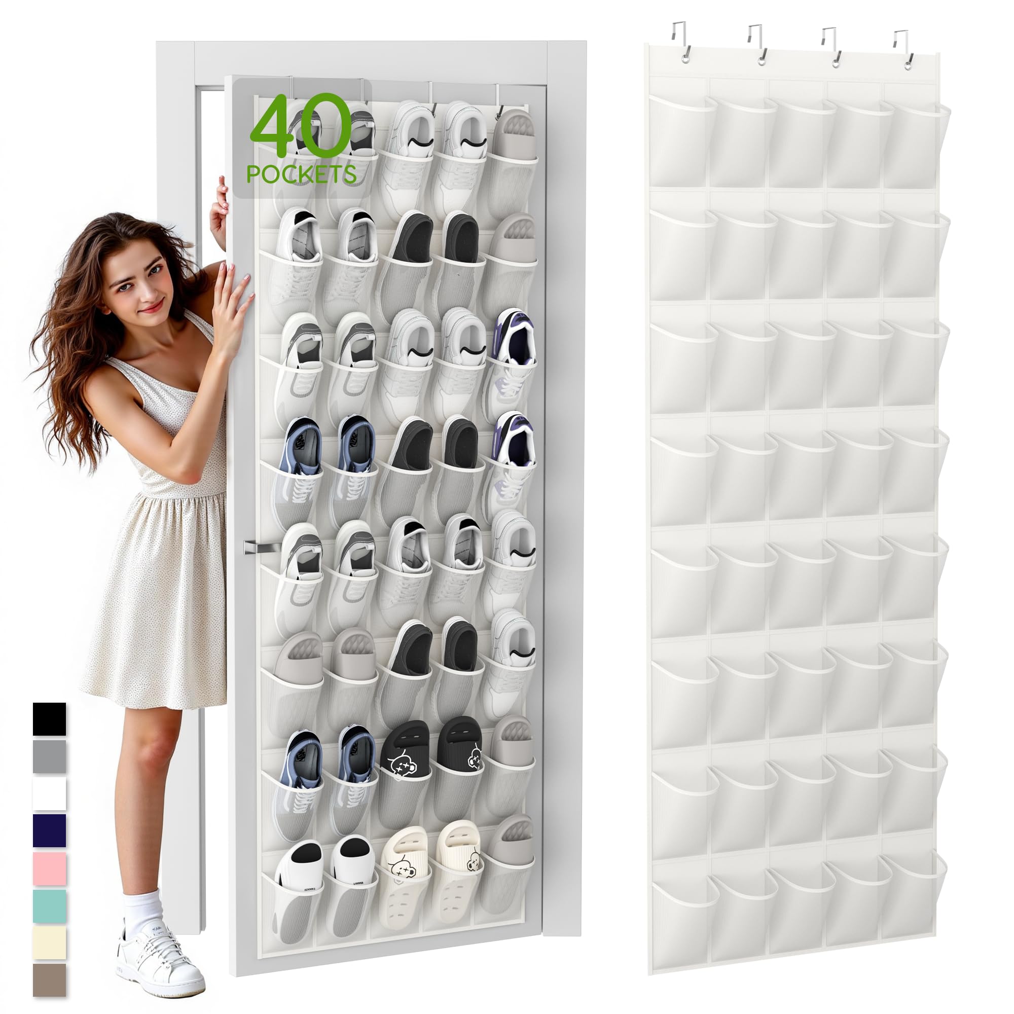 Unjumbly Over-the-Door Organizer (40 Pockets)