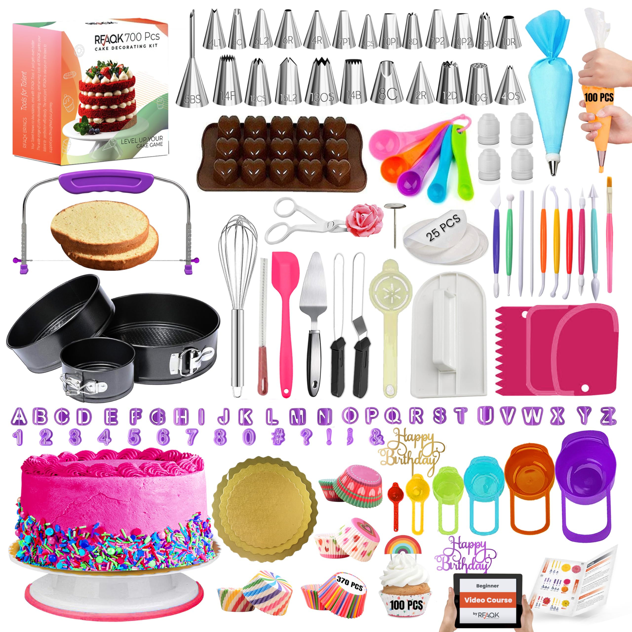 RFAQK 700-Piece Ultimate Baking Kit