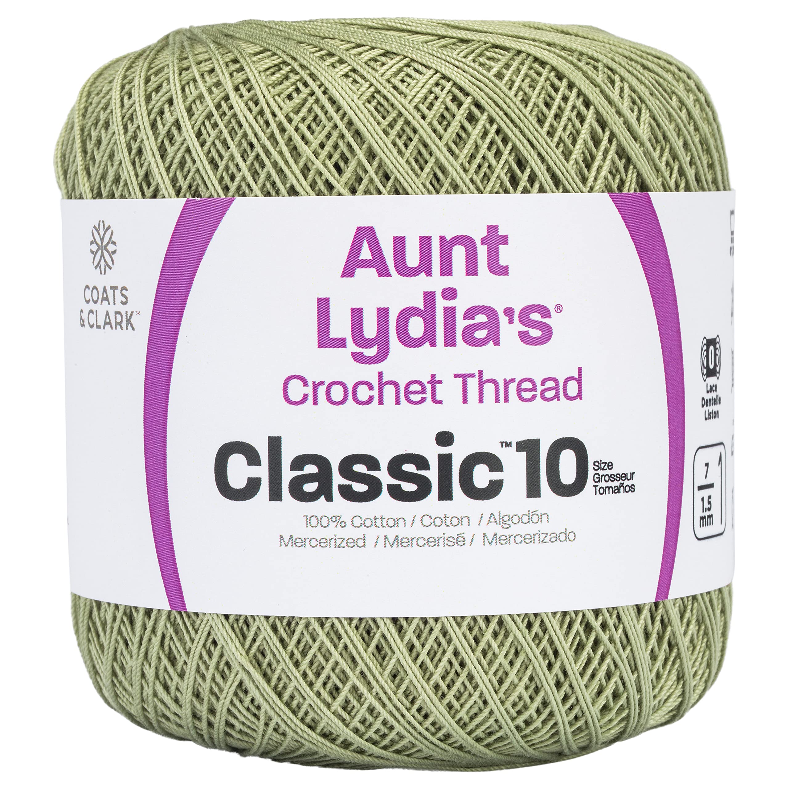 Aunt Lydia's Crochet Cotton Size 10