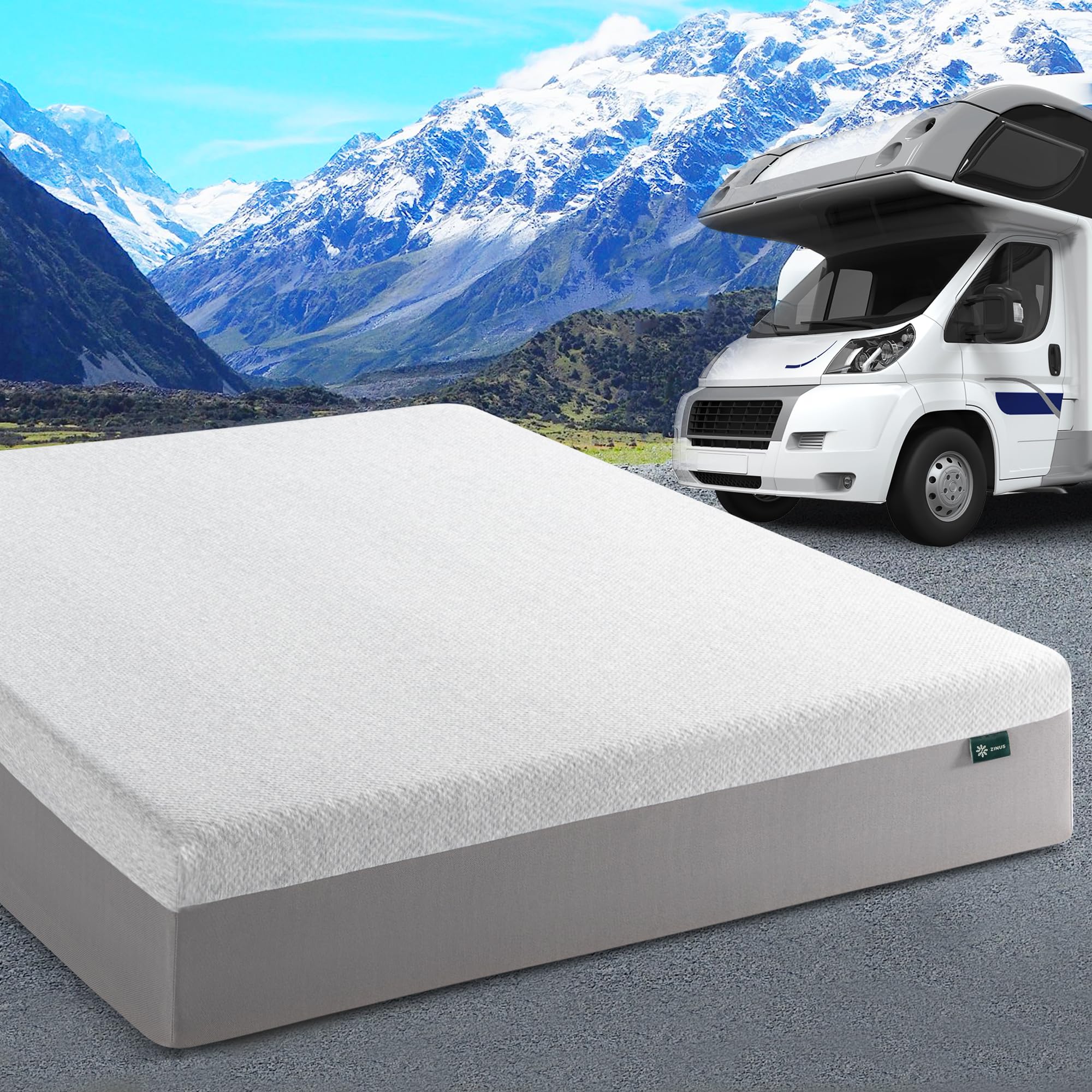 Zinus Ultima 7-Zone Memory Foam Mattress (Short Queen, 10")