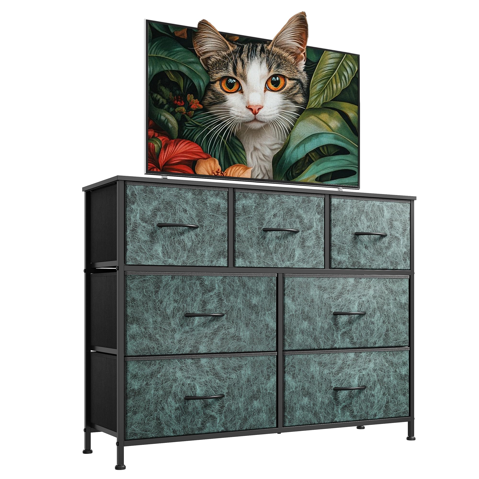 WLIVE 7-Drawer Media Console