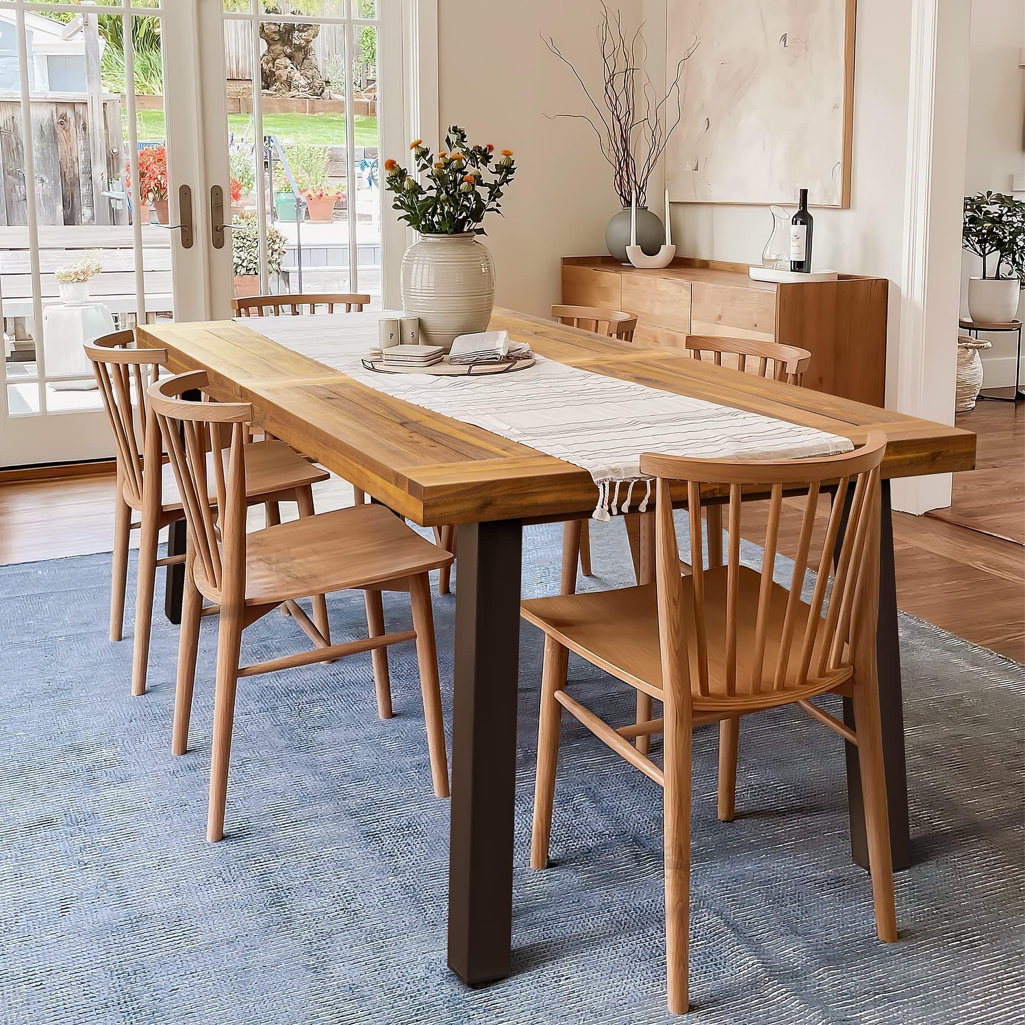 Devoko Acacia 6-Person Dining Table