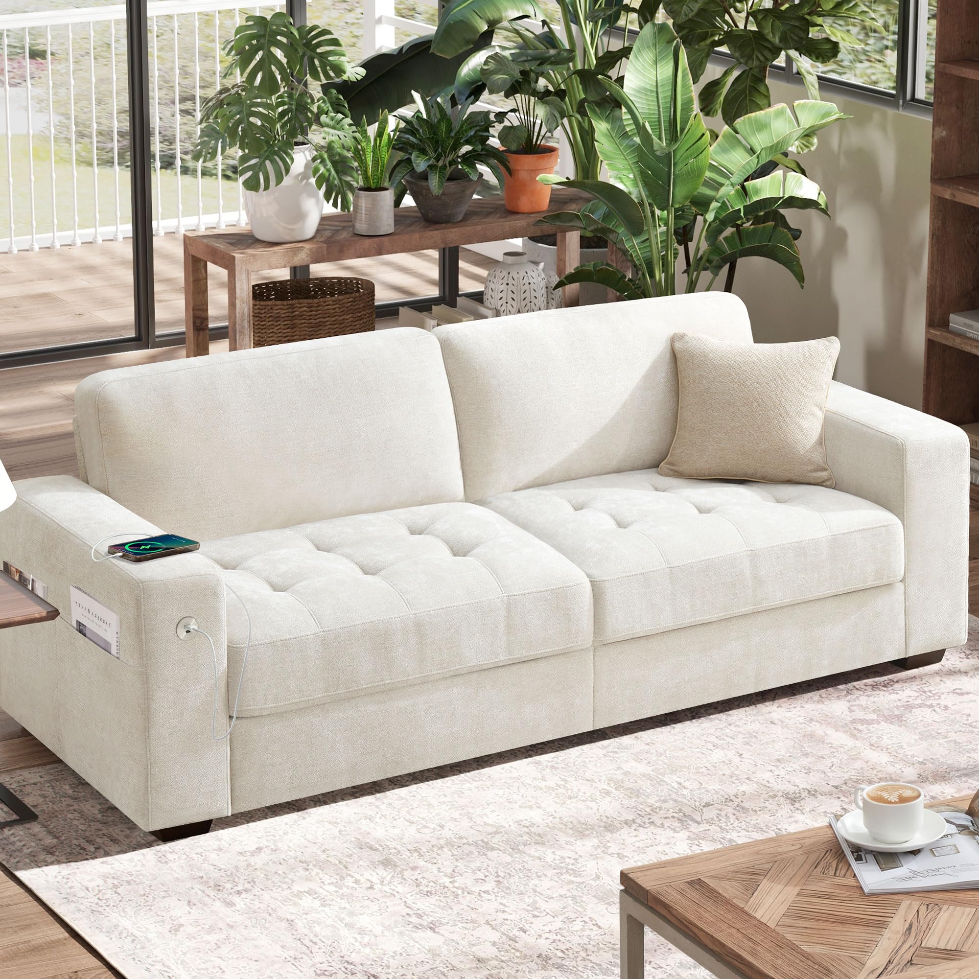 Hanherry 89-inch Chenille Sofa