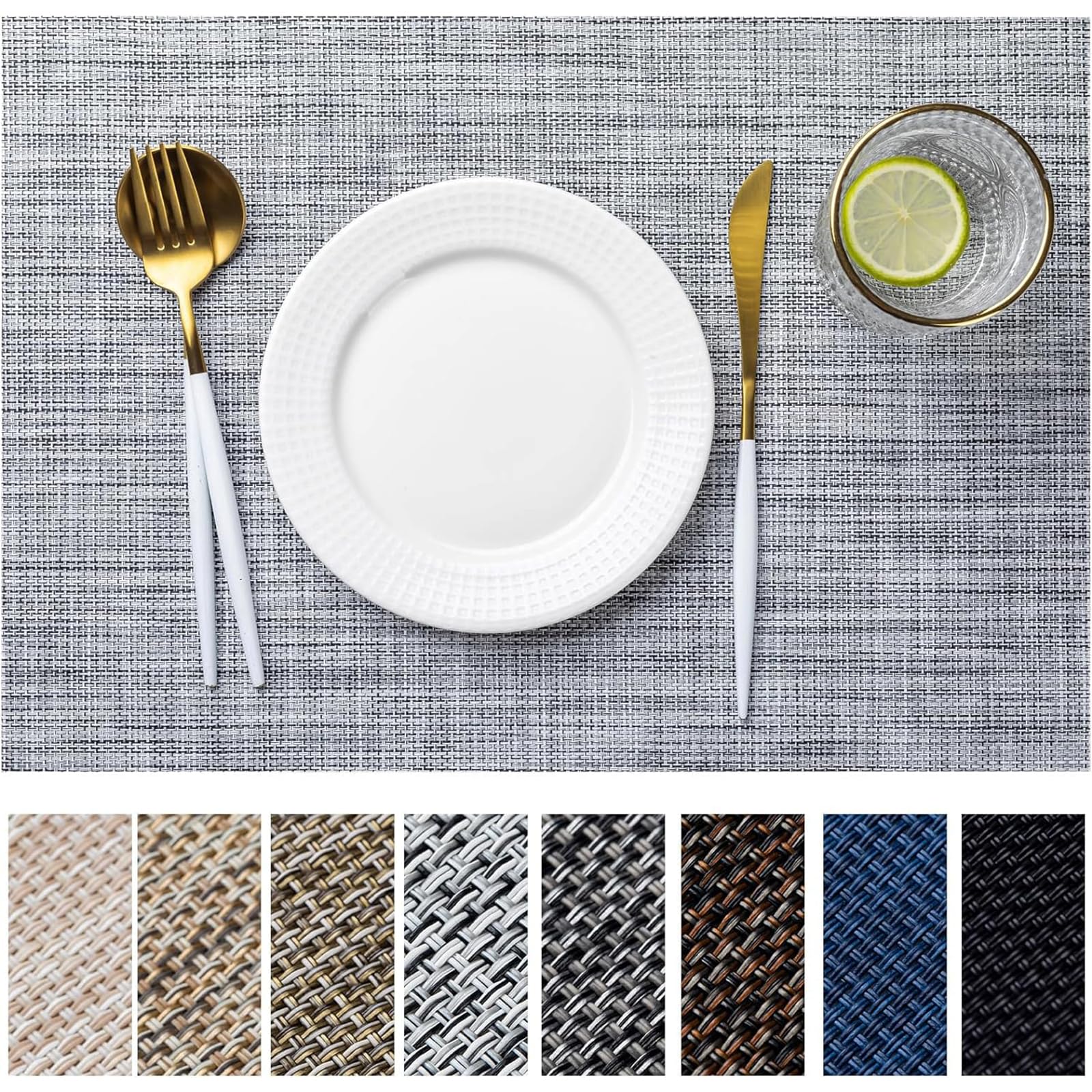 LEXMORE Woven Vinyl Placemats