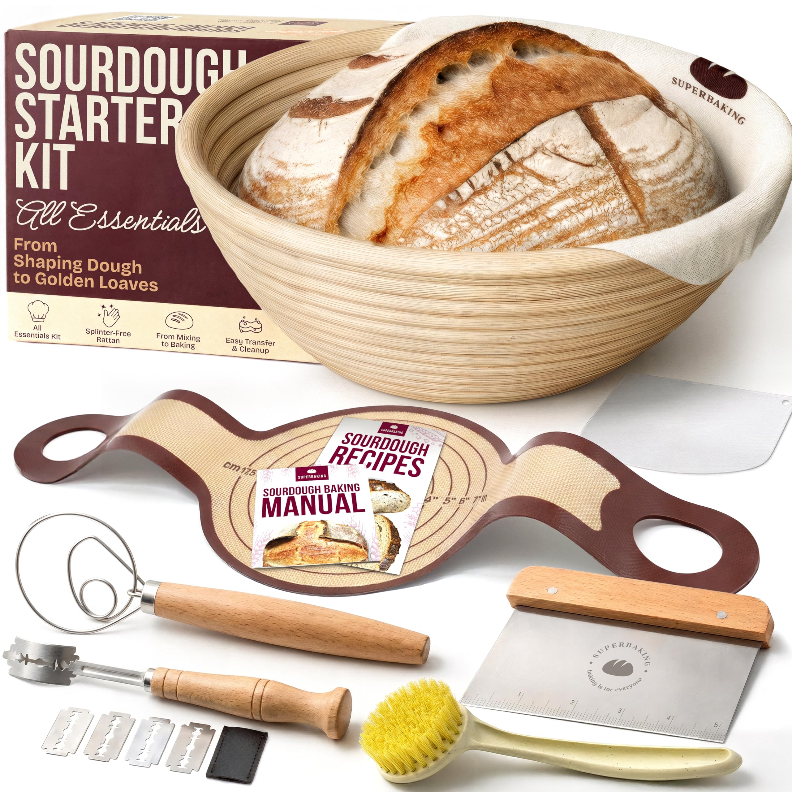 Superbaking Sourdough Starter Kit