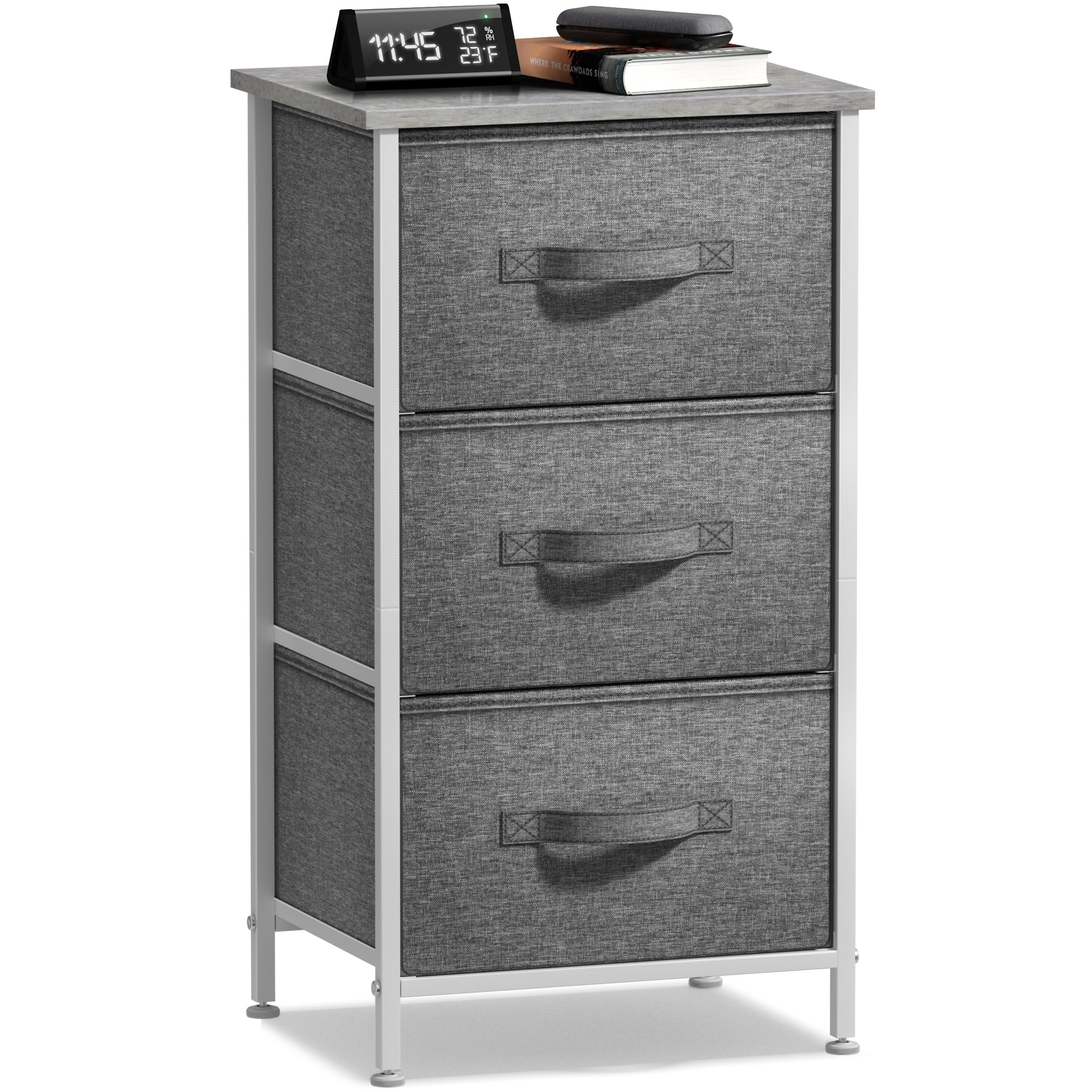 Sorbus 3-Drawer Nightstand