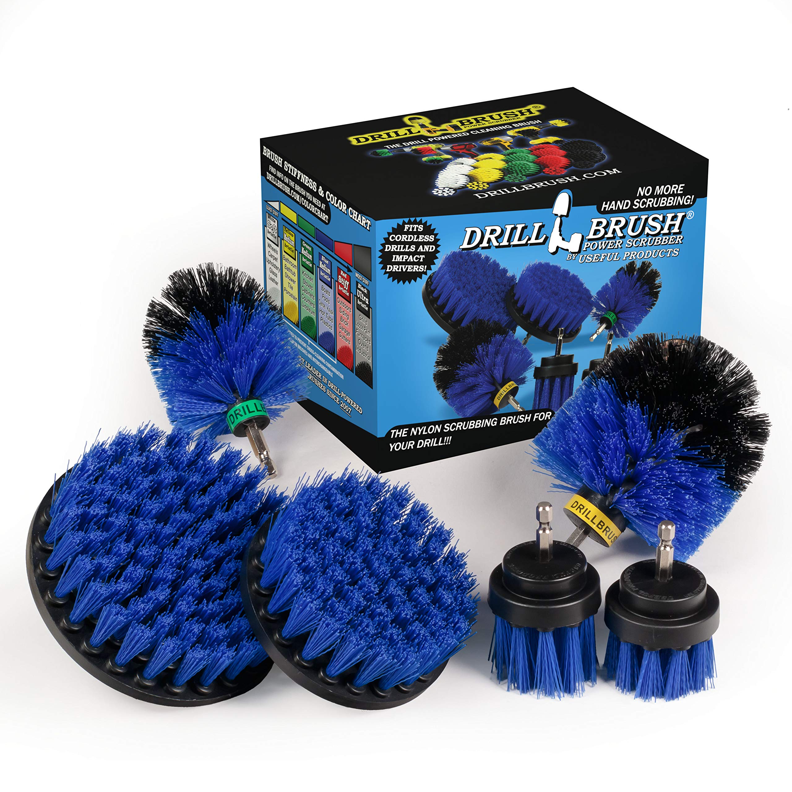 Drillbrush 5-Piece Drill Brush Kit