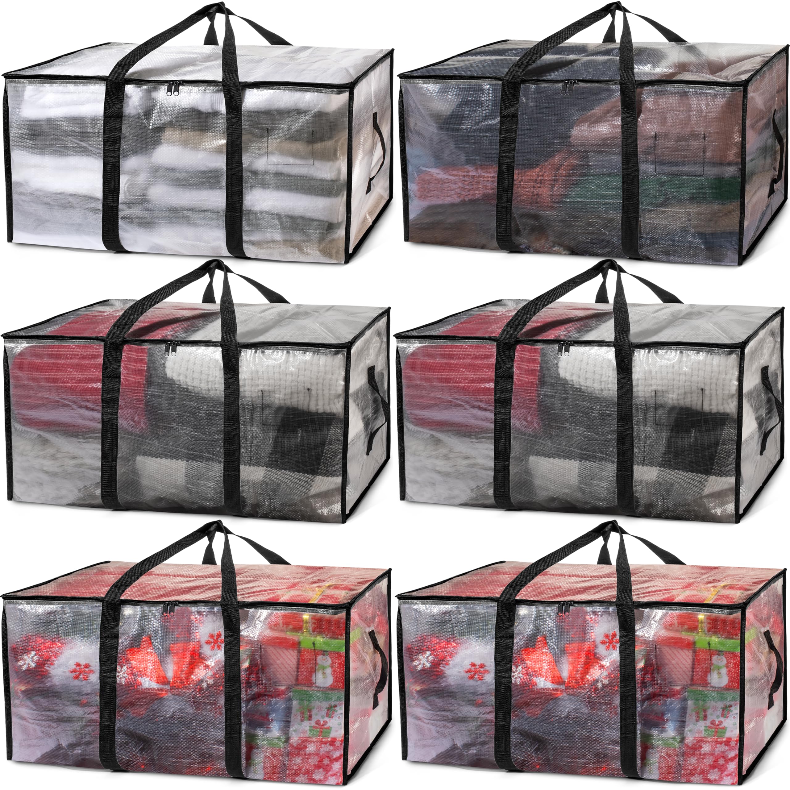 ClearSpace Clear Moving Bags (6 Pack)