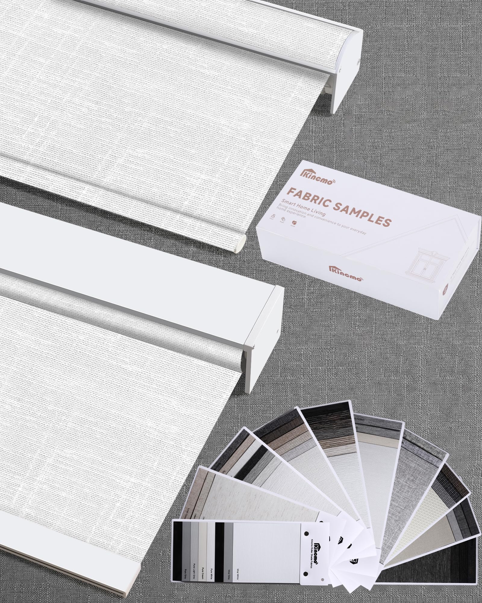 Kincmo Motorized Blackout Roller Shades